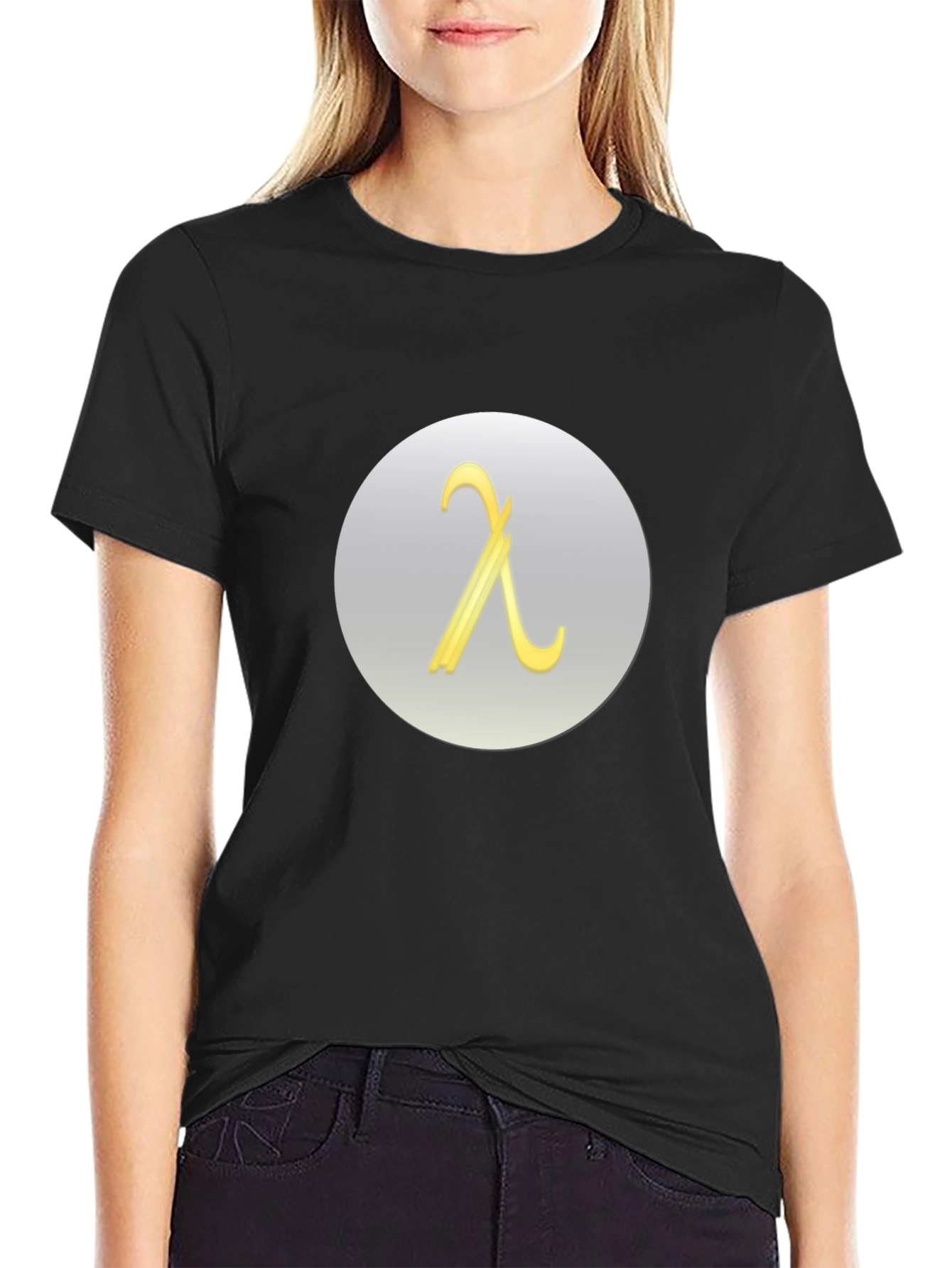 Lambda Symbol Graphic T-Shirt