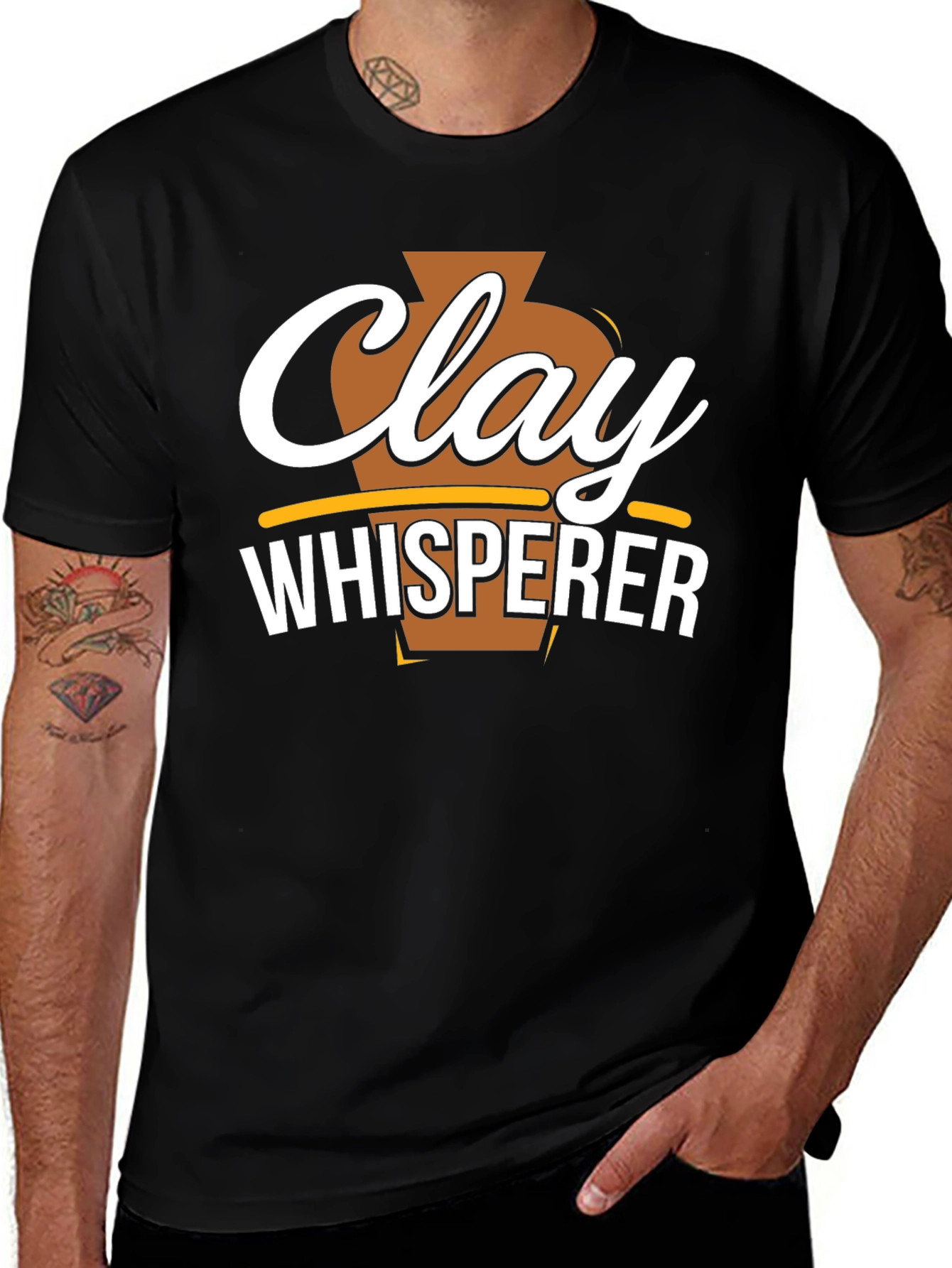 Clay Whisperer T-Shirt - Pottery Lover Gift