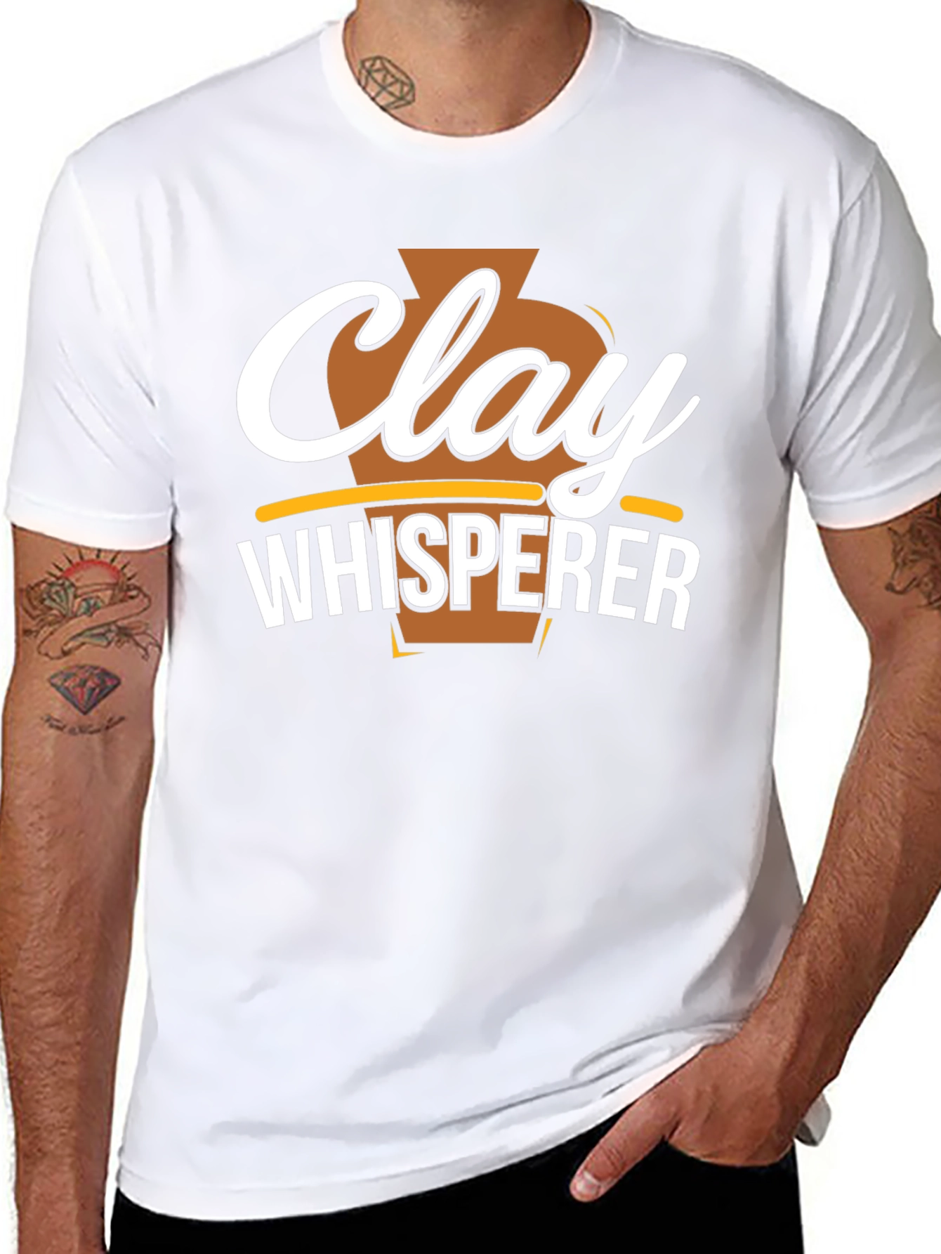 Clay Whisperer T-Shirt - Pottery Lover Gift