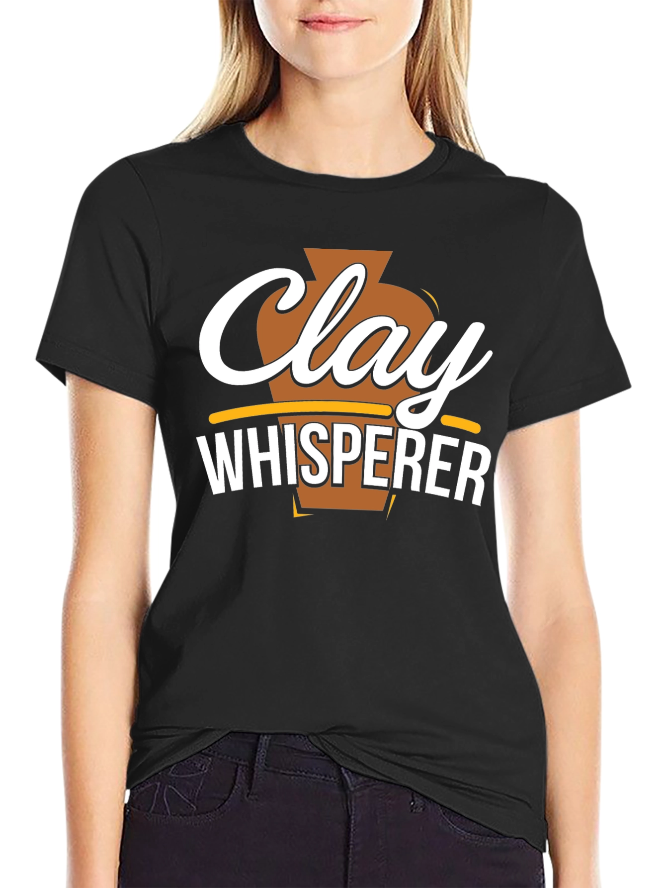 Clay Whisperer T-Shirt - Pottery Lover Gift