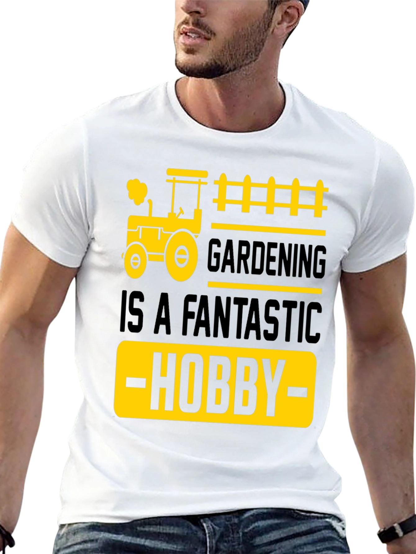 Gardening Hobby Black T-Shirt