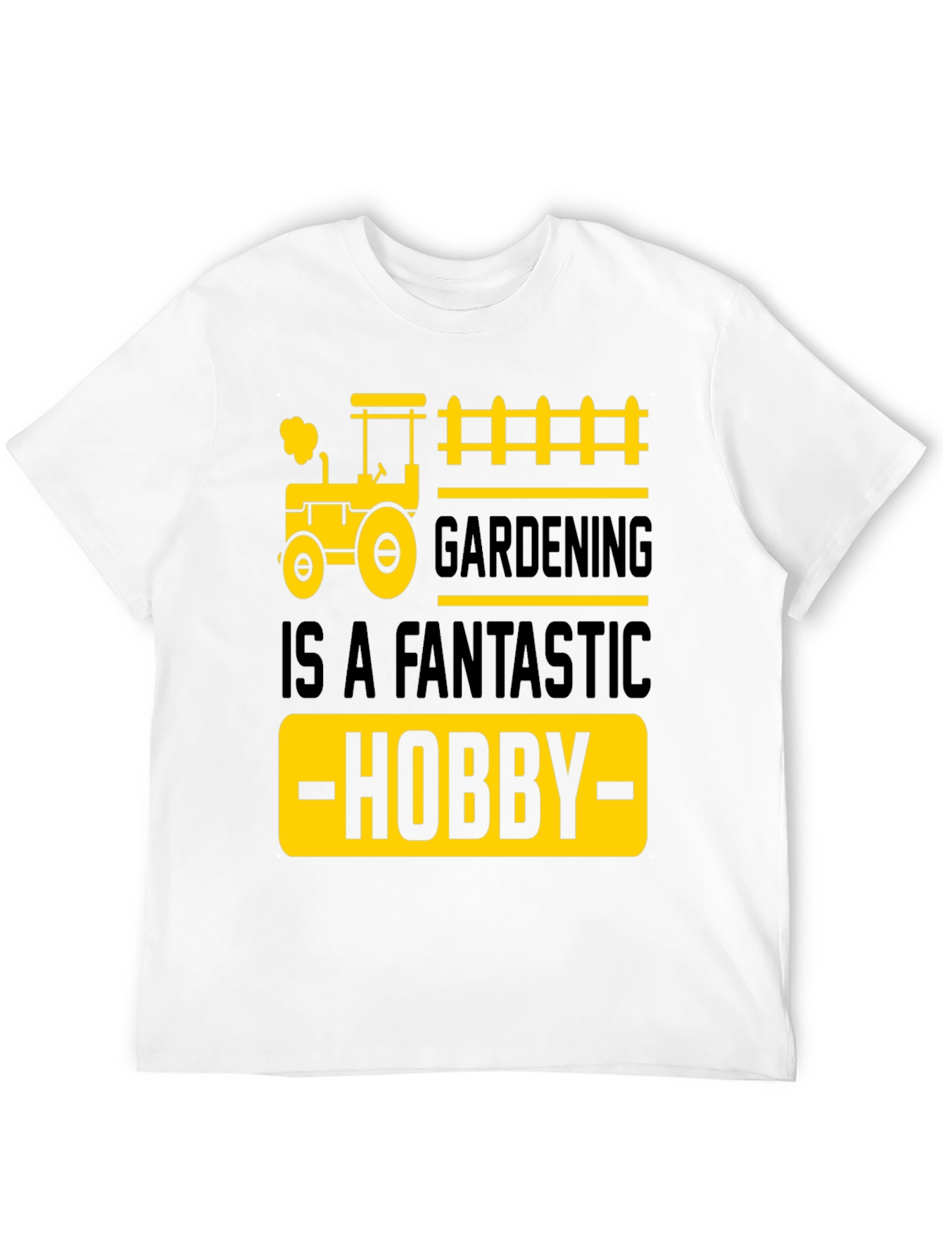 Gardening Hobby Black T-Shirt