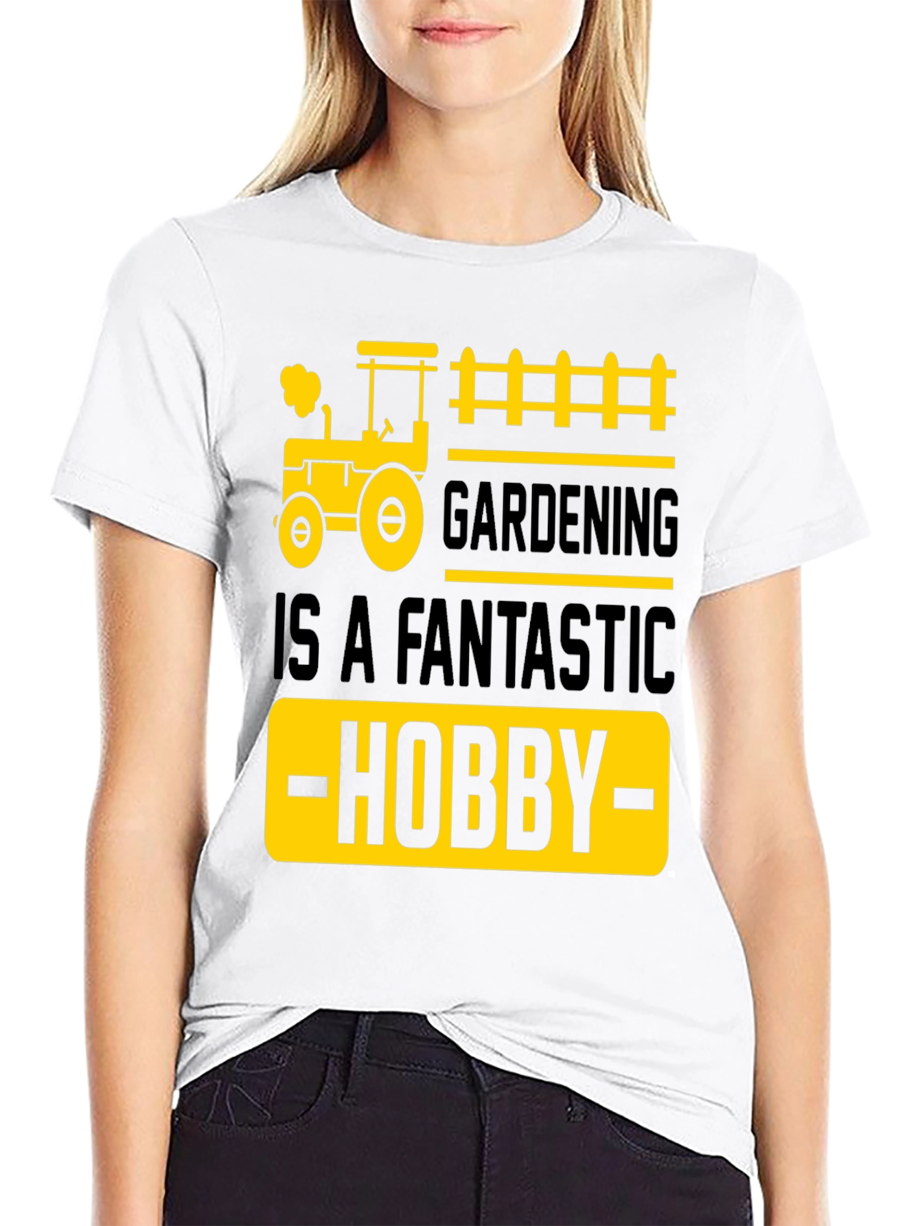 Gardening Hobby Black T-Shirt
