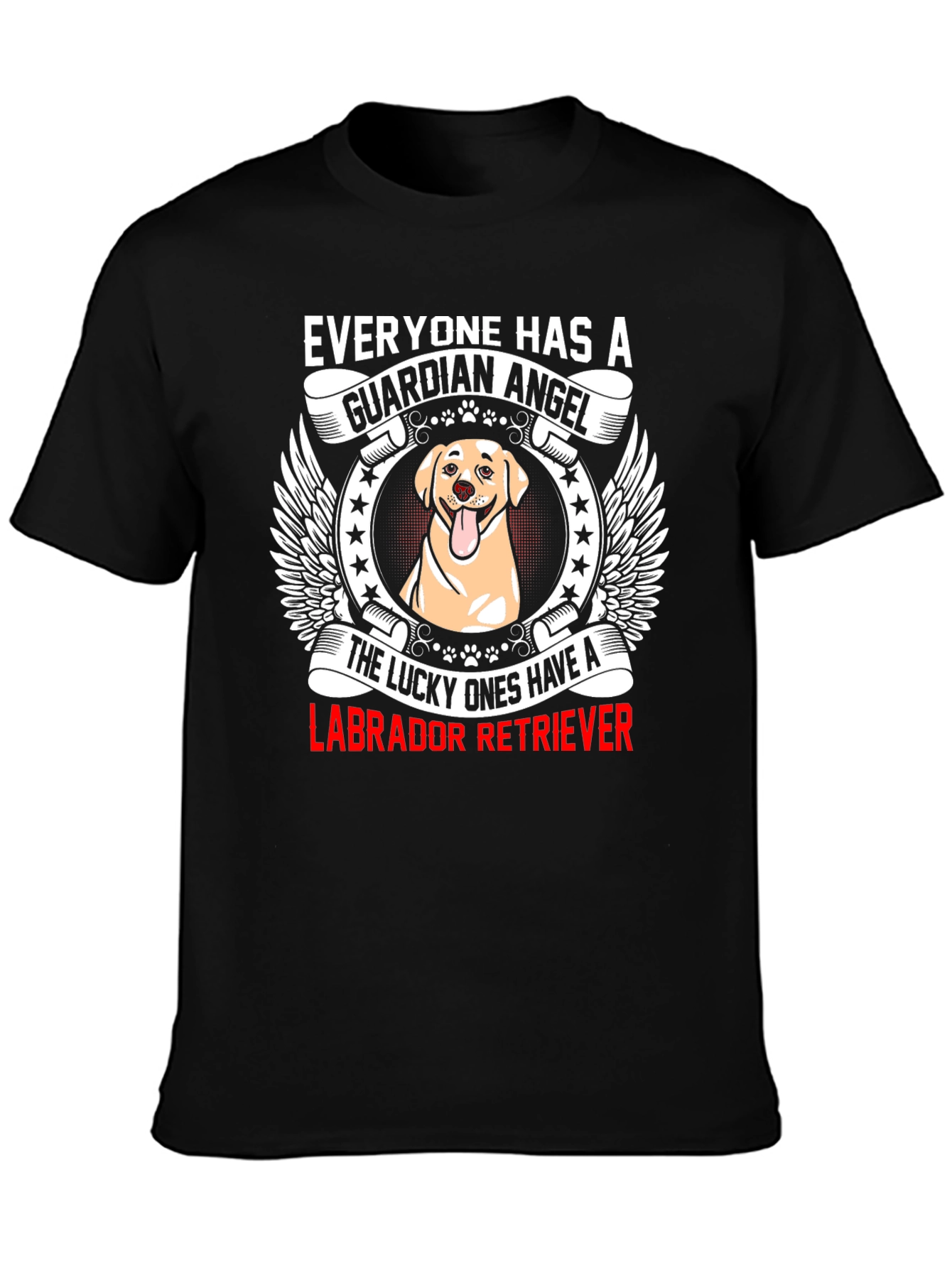 Labrador Retriever Guardian Angel T-Shirt