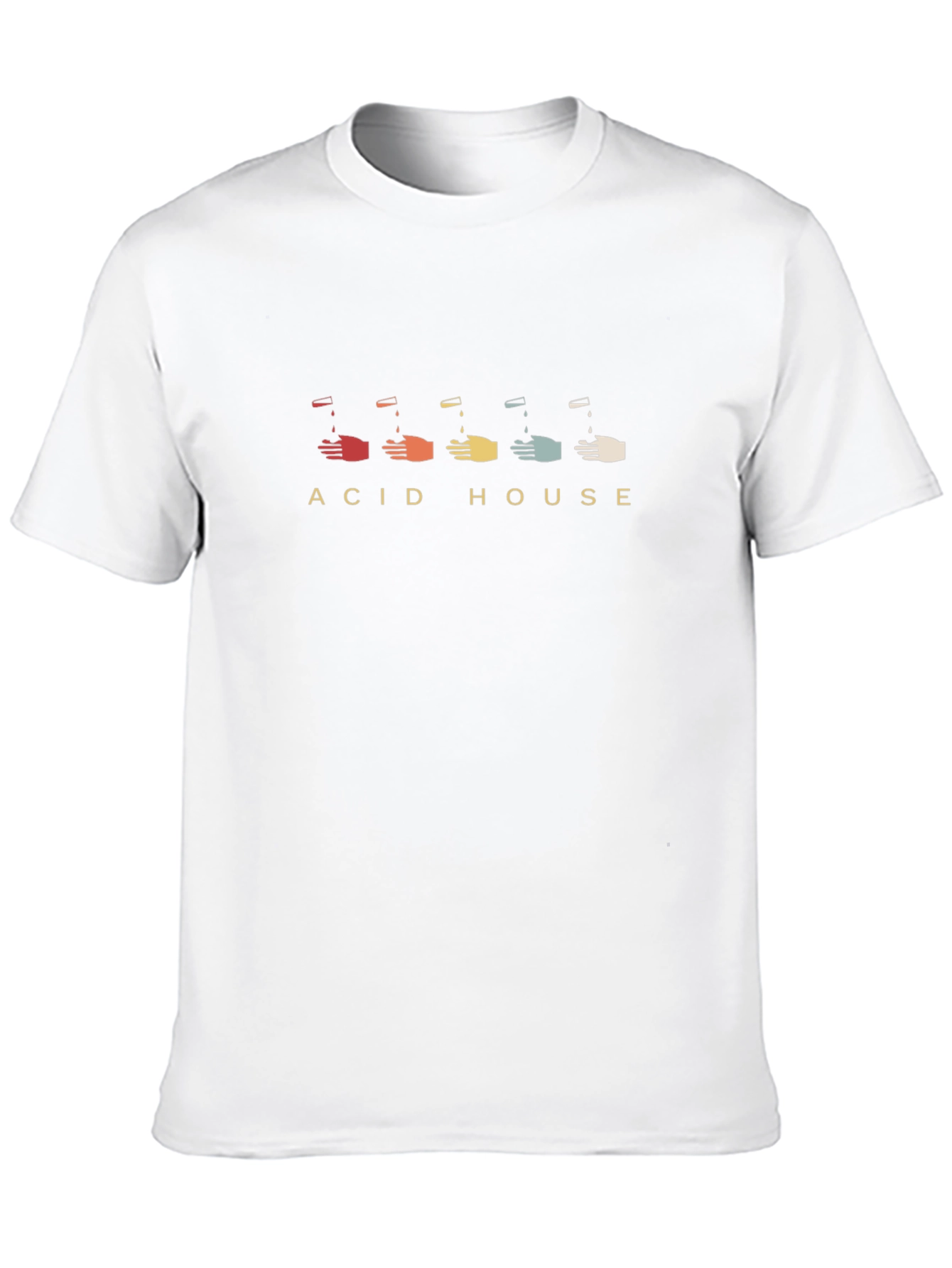 Acid House Retro Graphic Tee - Classic Style