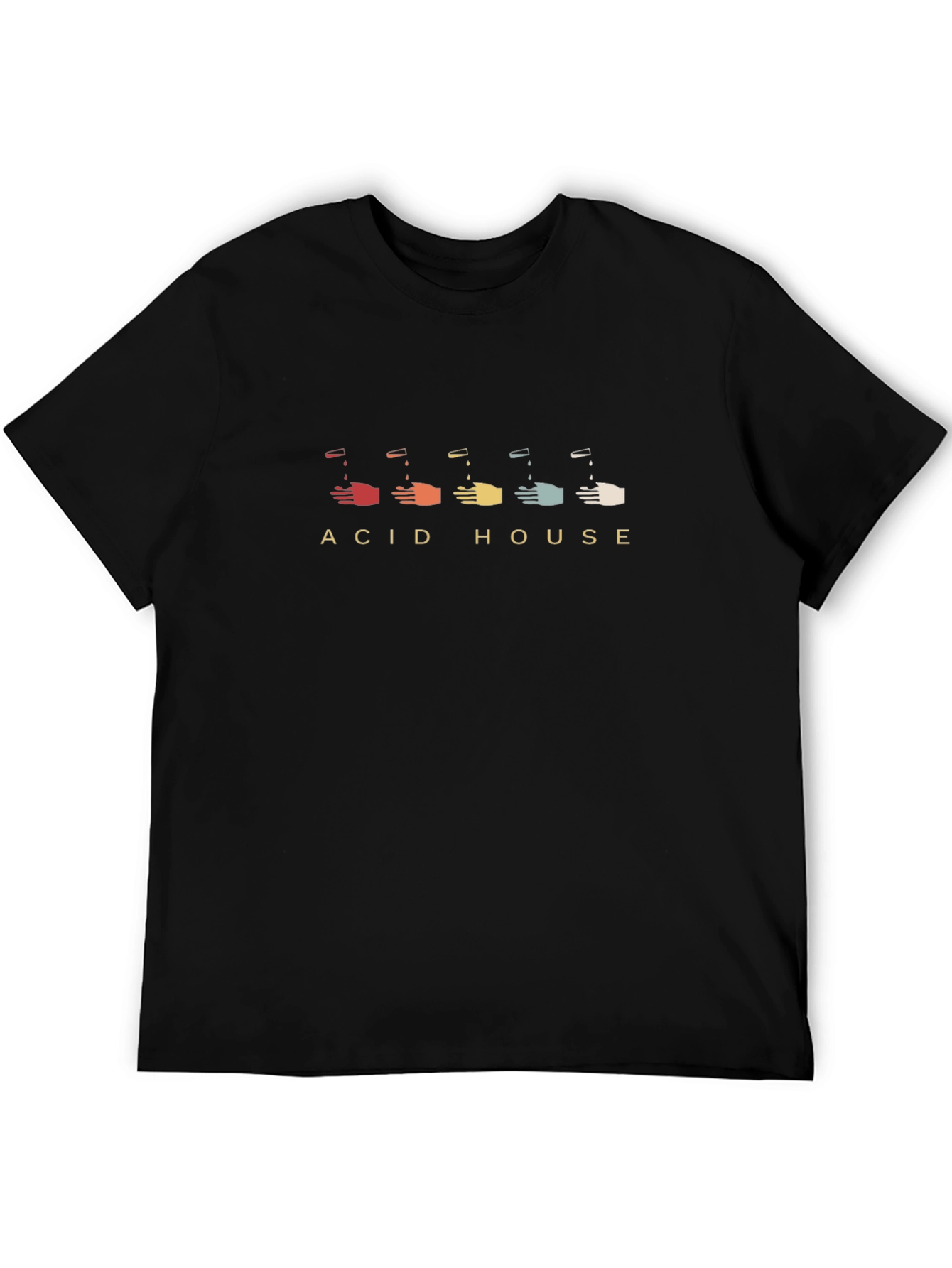 Acid House Retro Graphic Tee - Classic Style