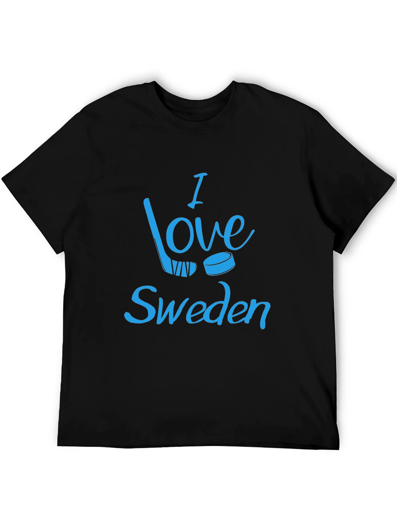 I Love Sweden Hockey T-Shirt