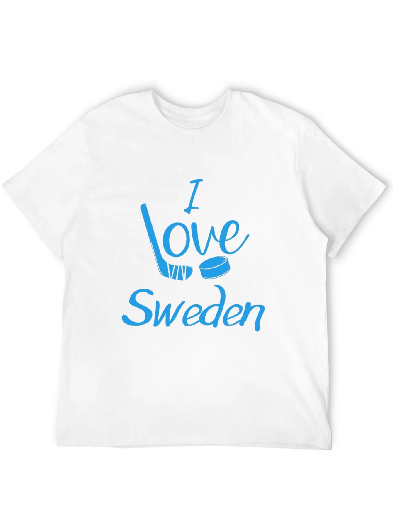 I Love Sweden Hockey T-Shirt