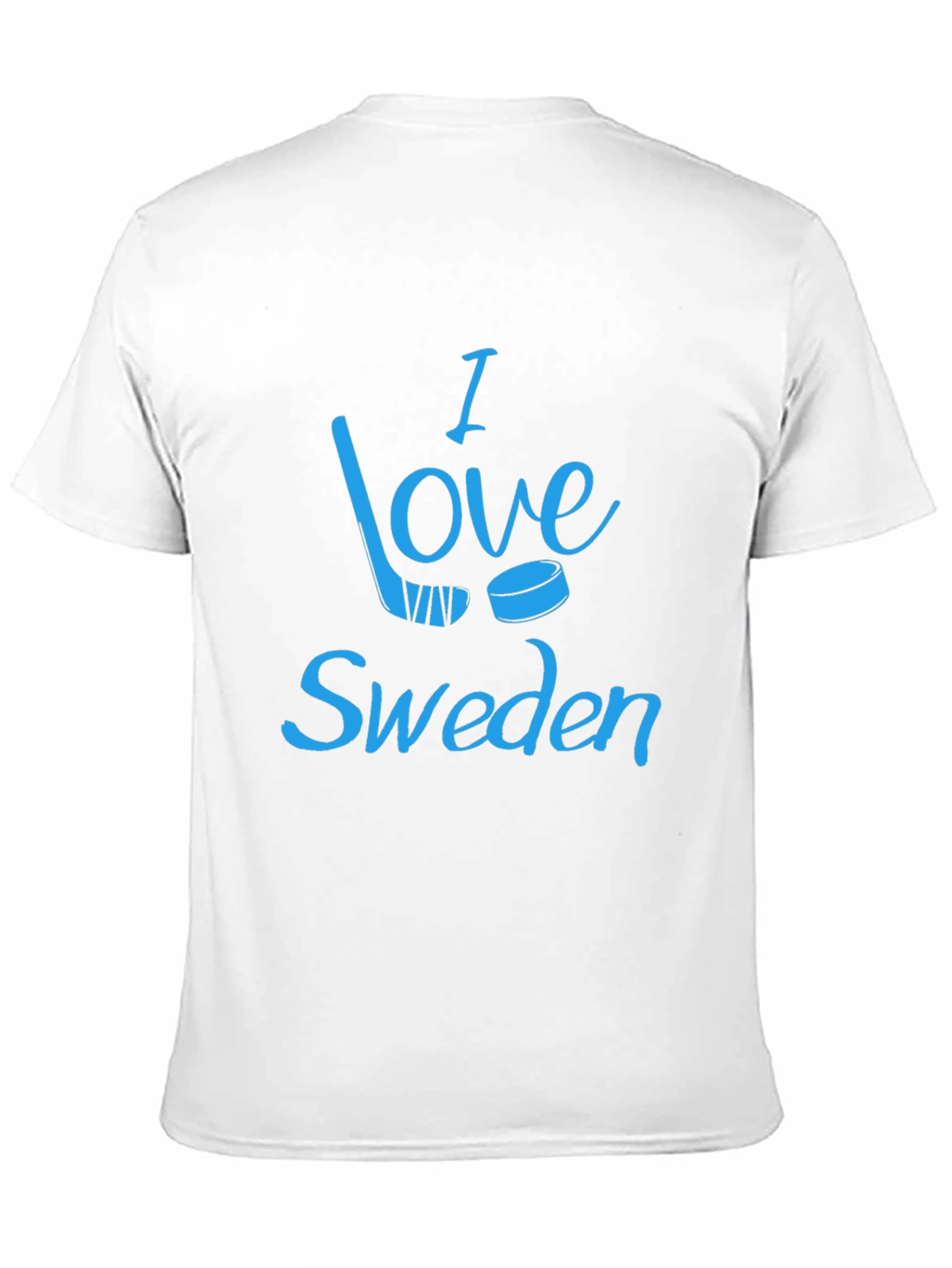 I Love Sweden Hockey T-Shirt