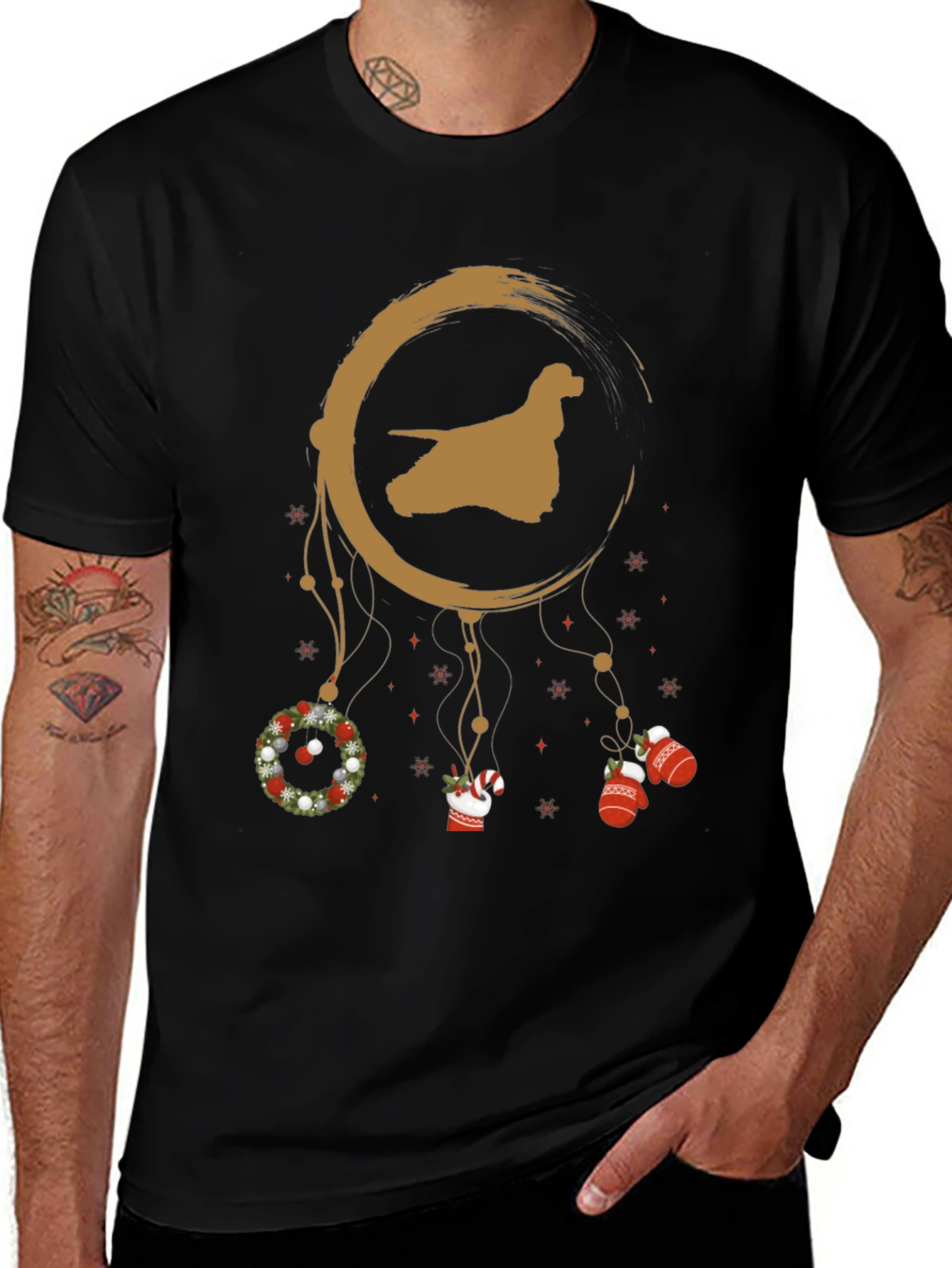 Dog Breed Christmas Dreamcatcher T-Shirt