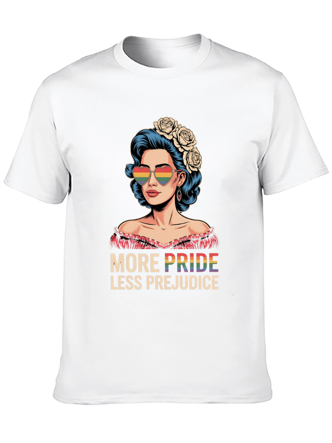 Pride T-Shirt: More Pride Less Prejudice