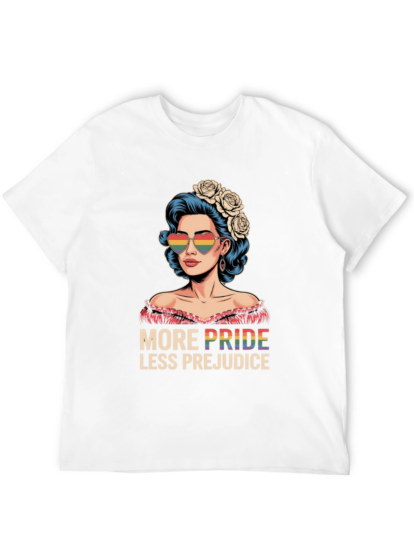 Pride T-Shirt: More Pride Less Prejudice