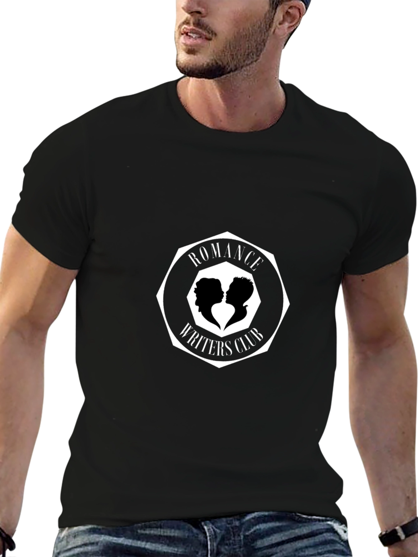 Romance Writers Club Tee - Classic Black