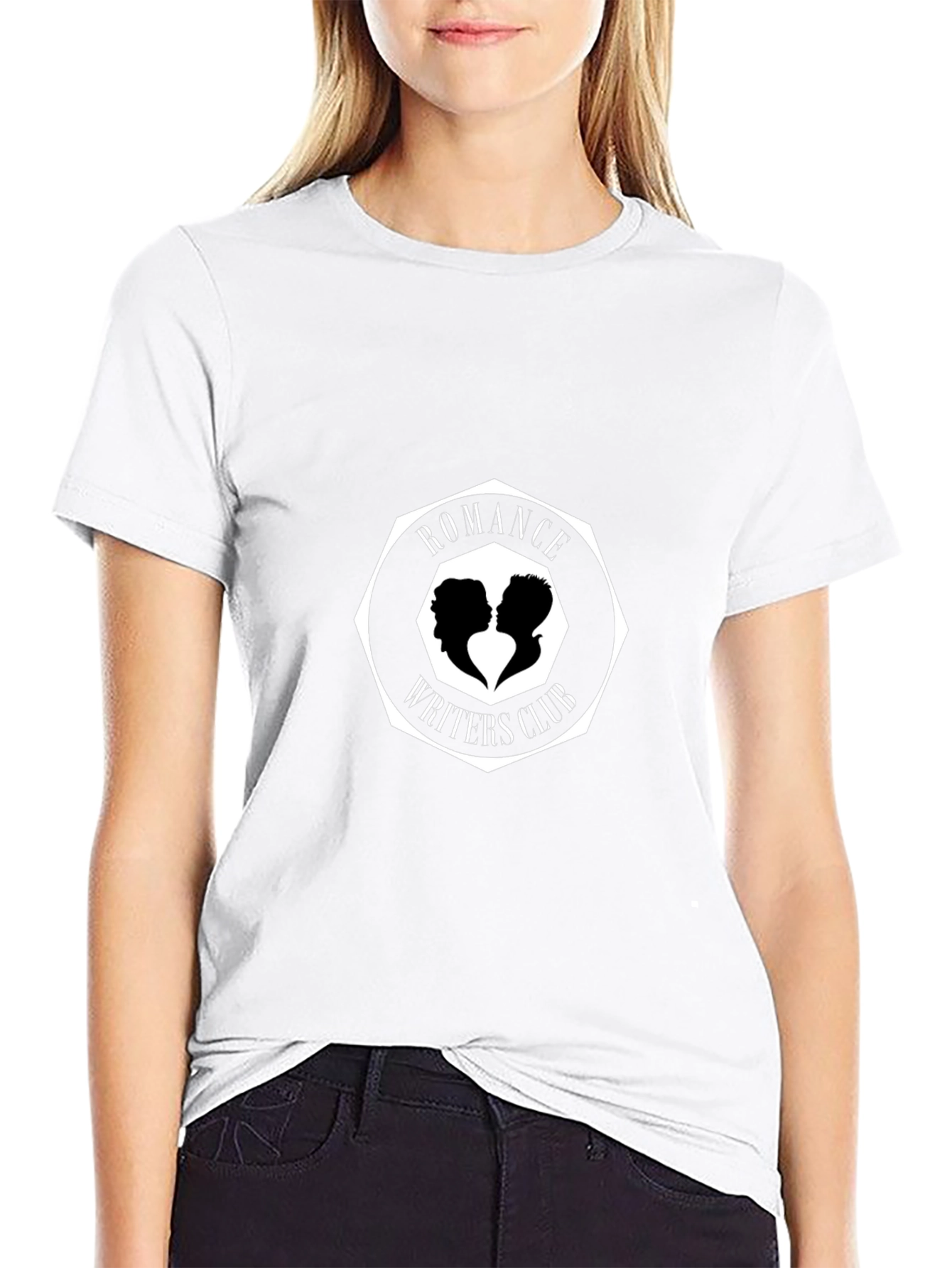 Romance Writers Club Tee - Classic Black