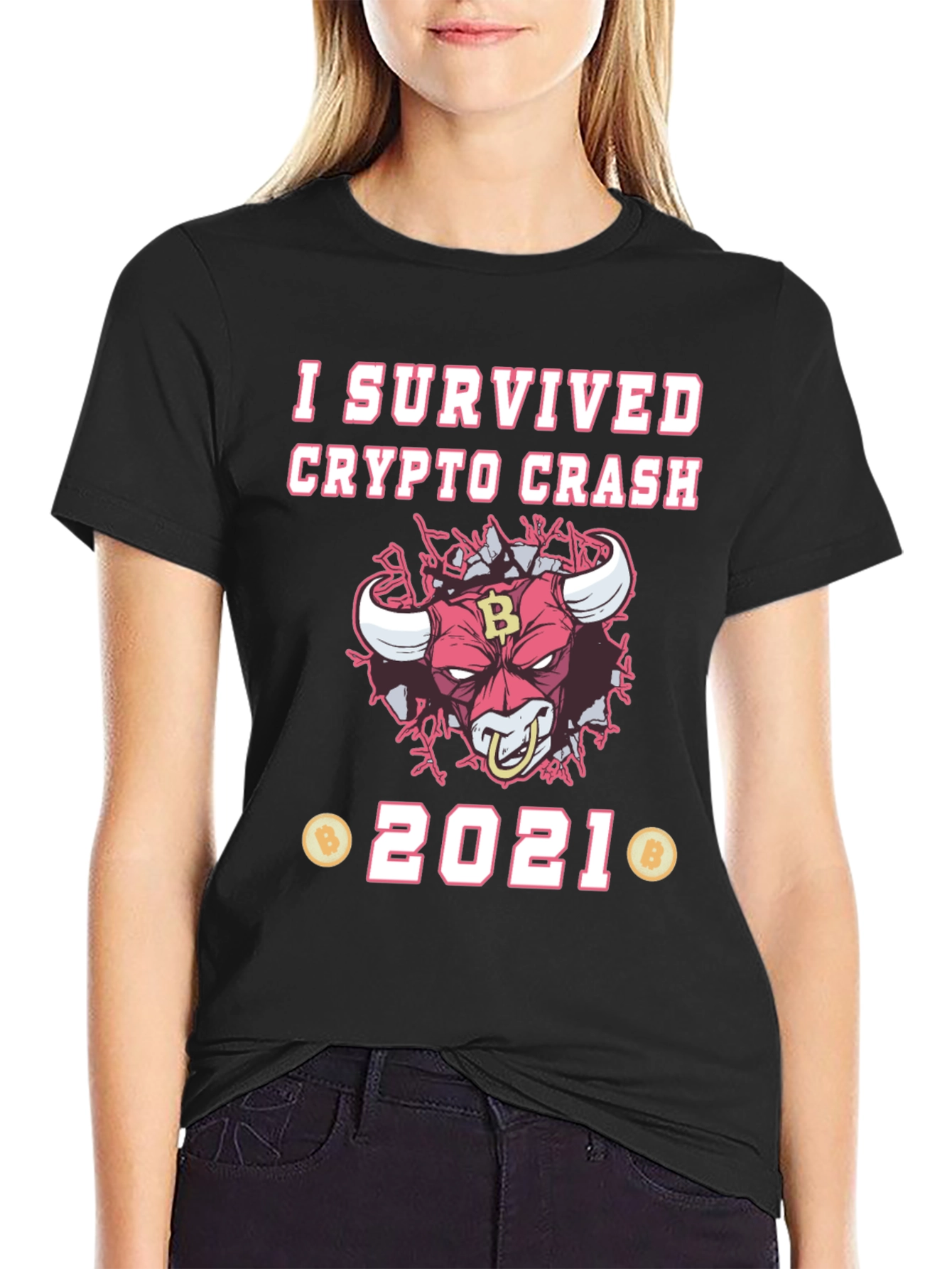 Crypto Crash Survivor 2021 T-Shirt