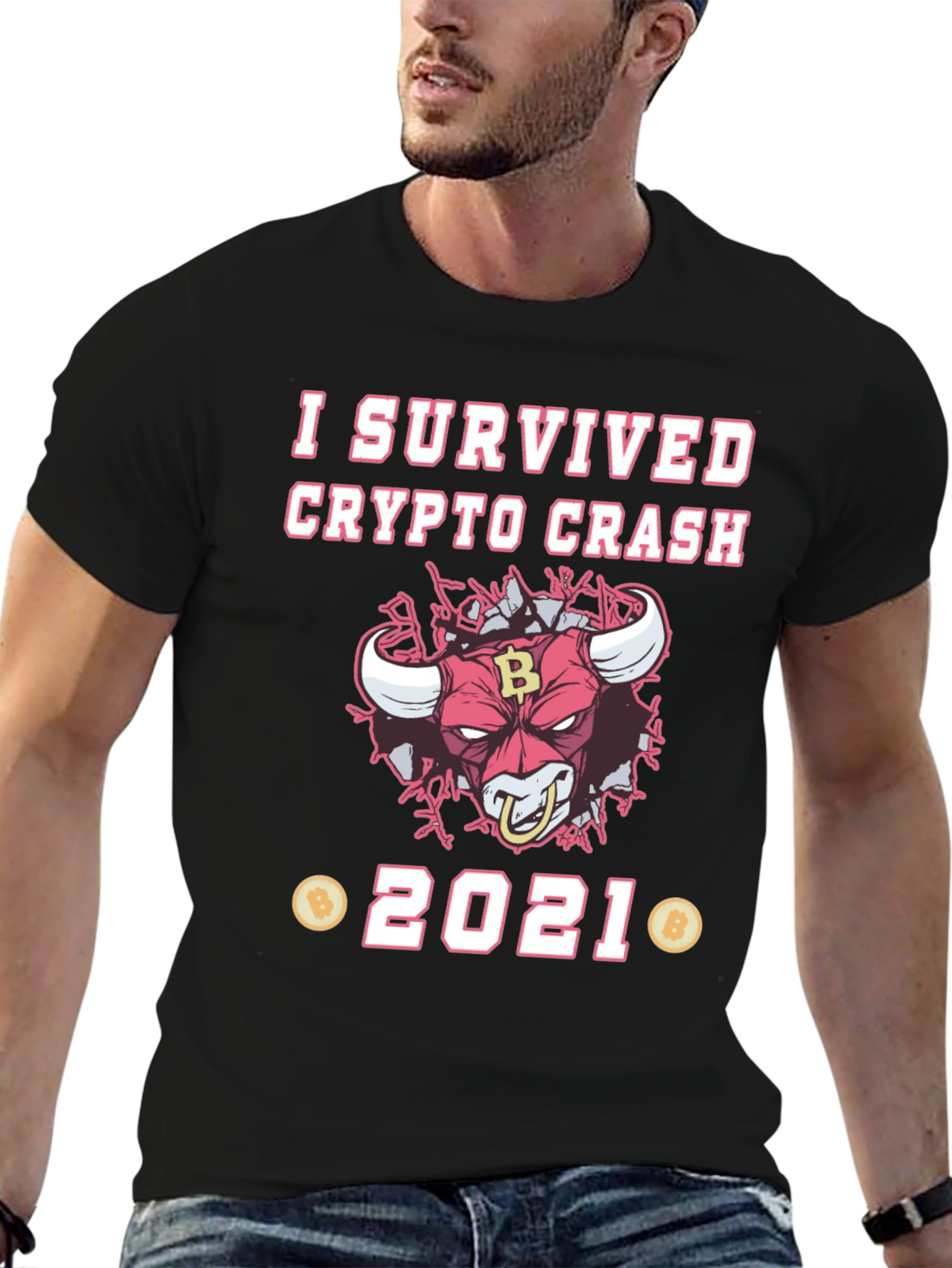 Crypto Crash Survivor 2021 T-Shirt