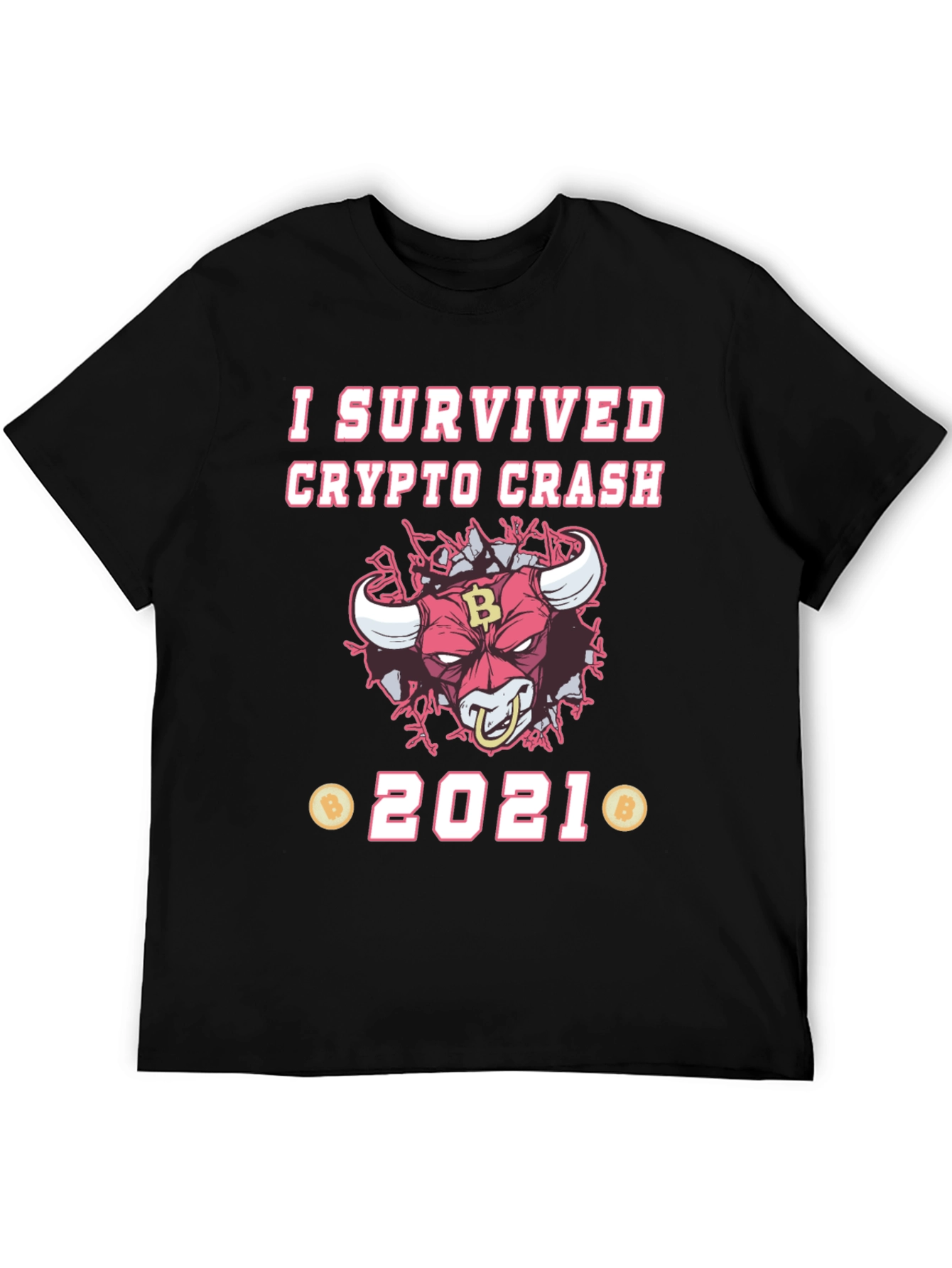 Crypto Crash Survivor 2021 T-Shirt