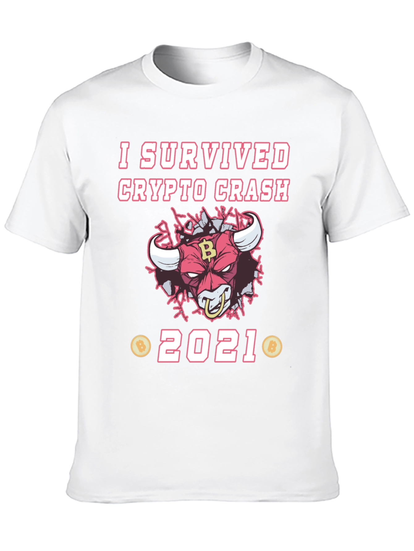Crypto Crash Survivor 2021 T-Shirt