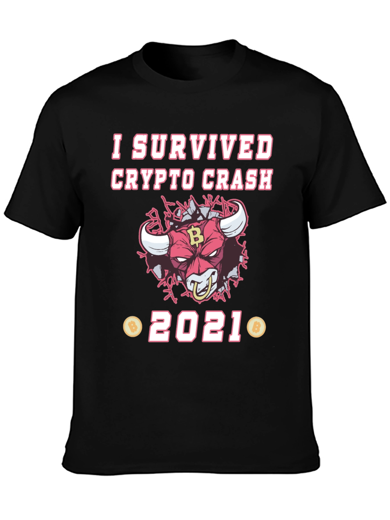 Crypto Crash Survivor 2021 T-Shirt