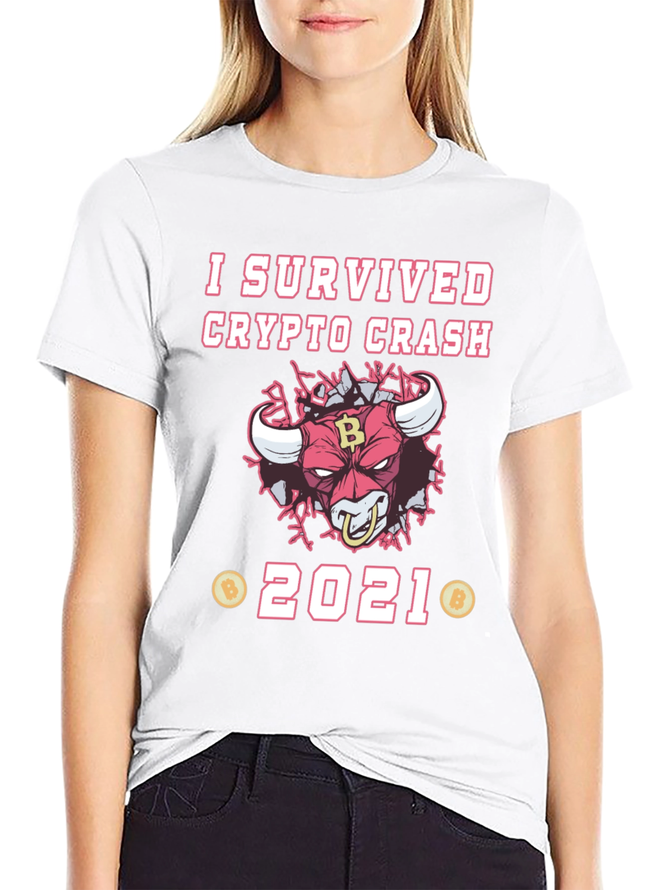 Crypto Crash Survivor 2021 T-Shirt