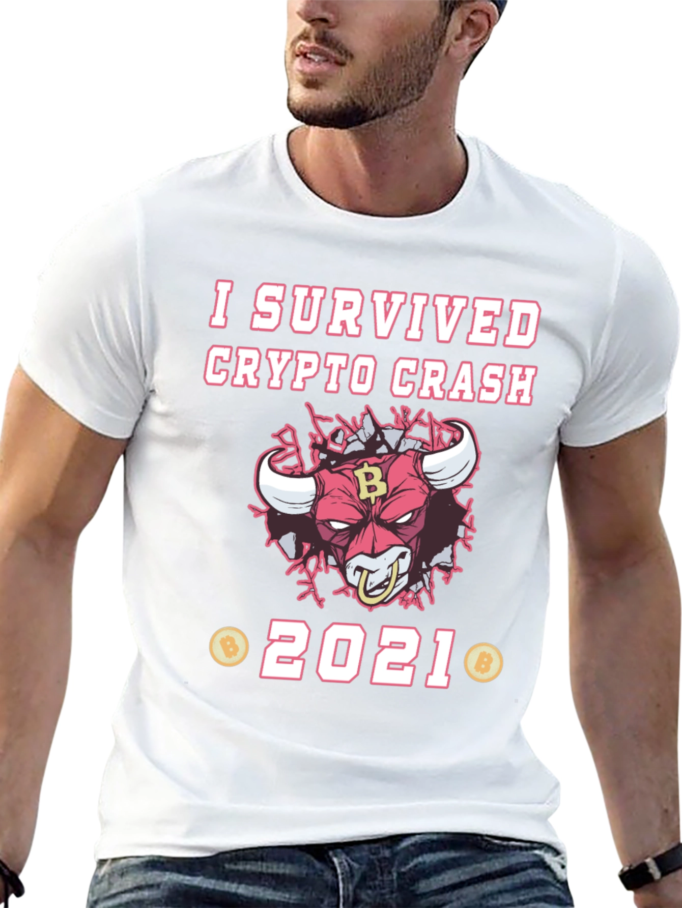 Crypto Crash Survivor 2021 T-Shirt