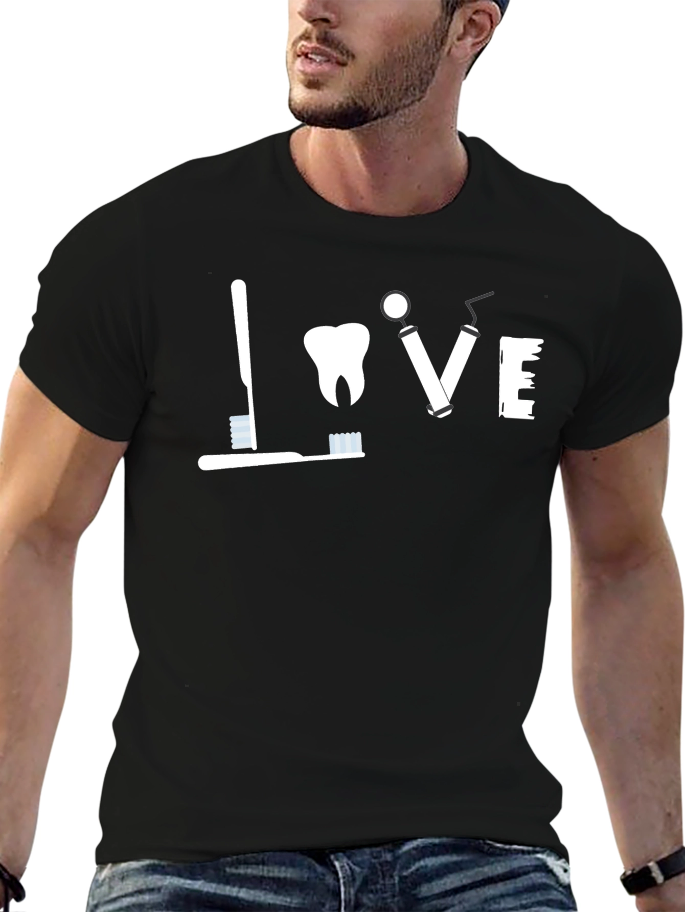 Dental Love Graphic T-Shirt - Dentist Inspired Tee
