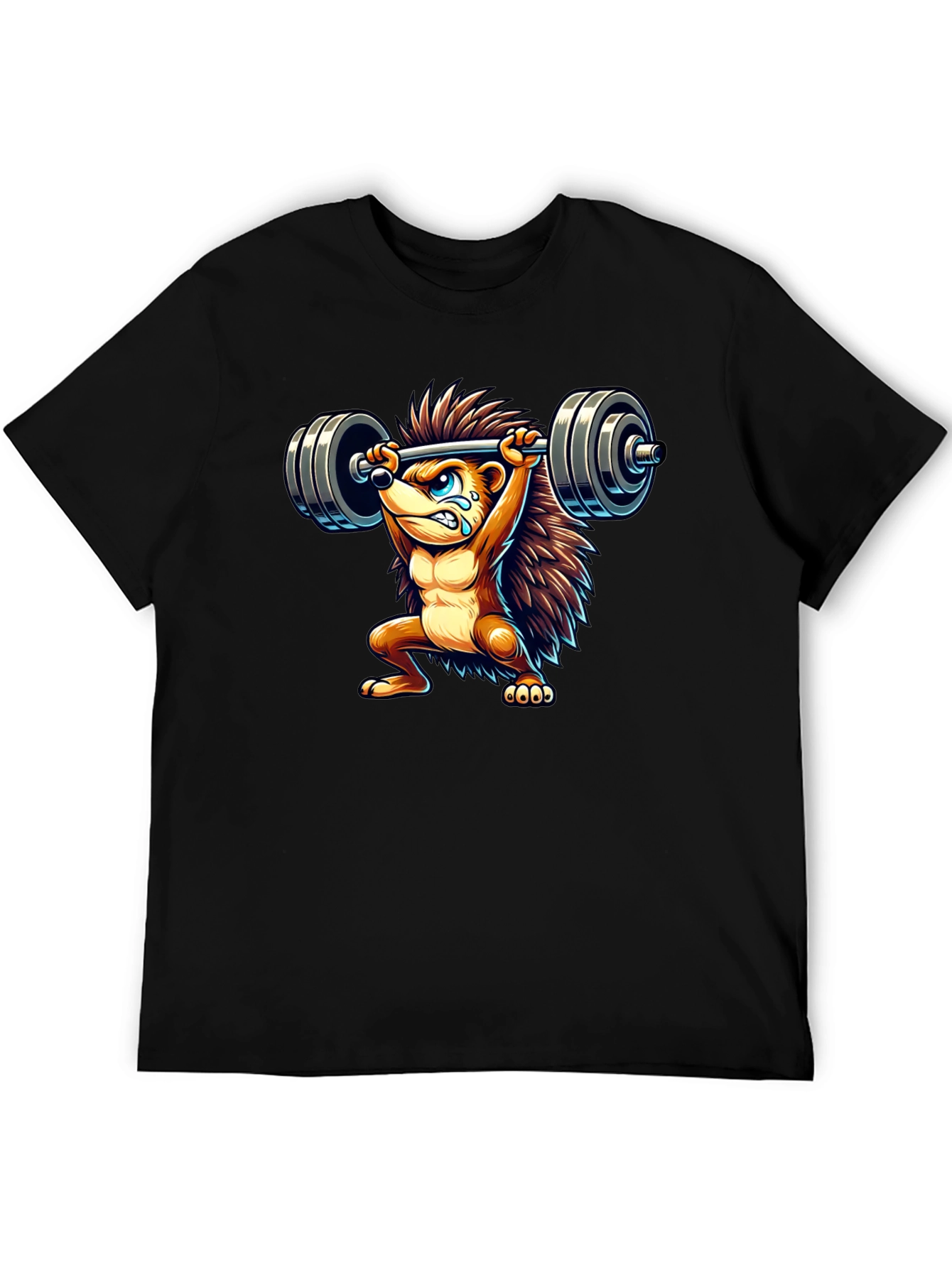 Weightlifting Hedgehog Graphic Tee