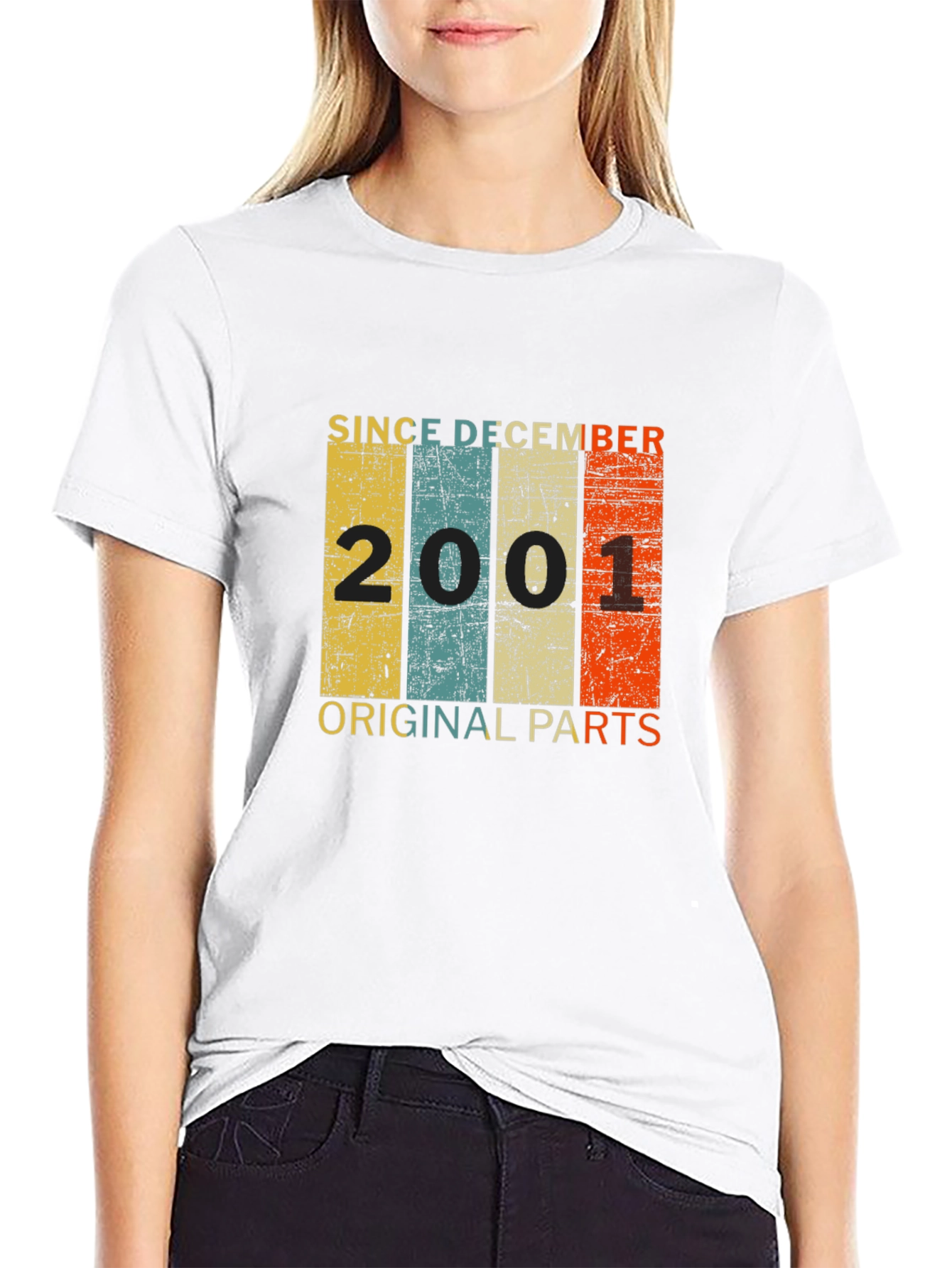 Since December 2001 Original Parts T-Shirt