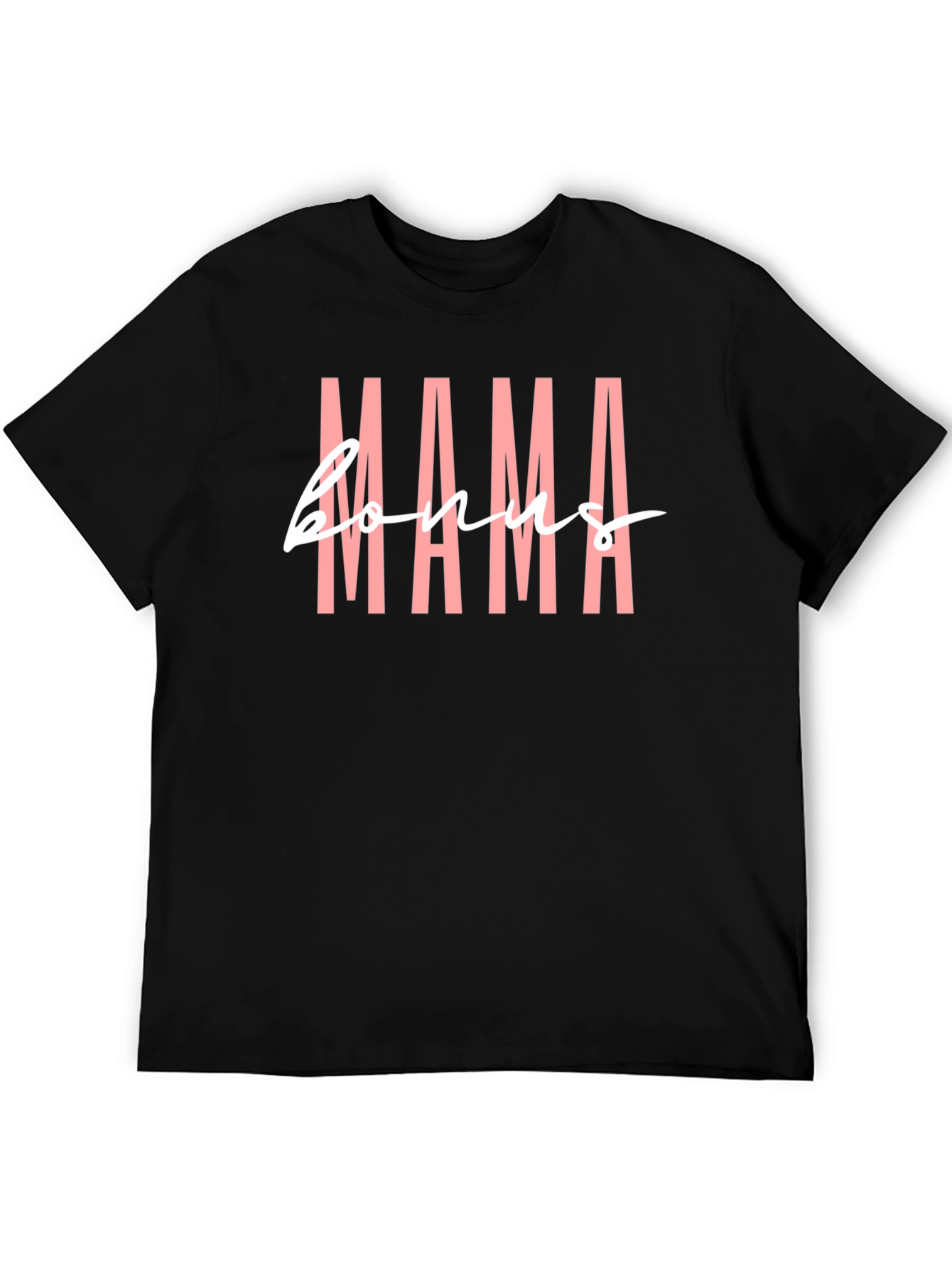 Bonus Mama Graphic Tee - Black