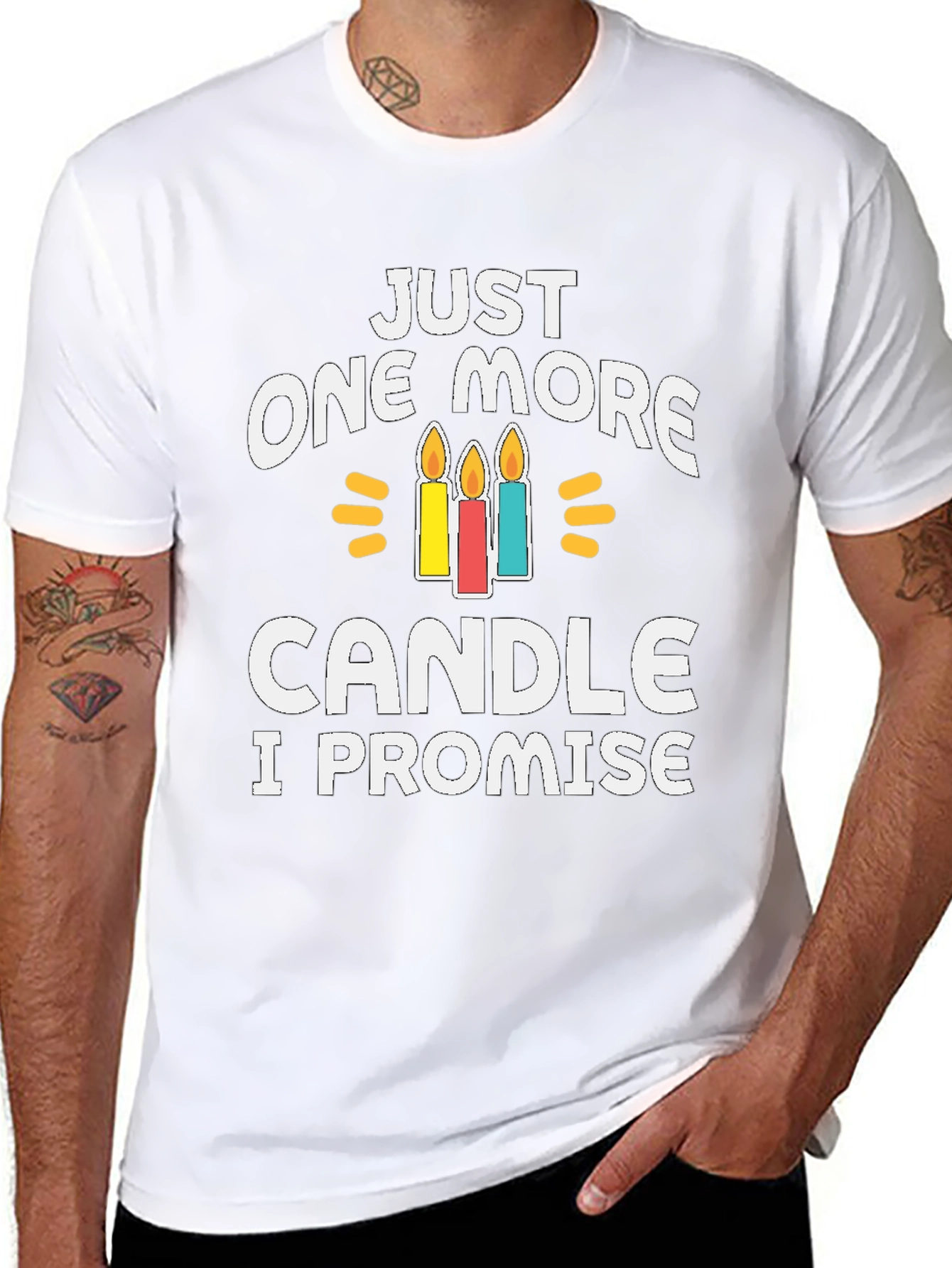 Just One More Candle T-Shirt