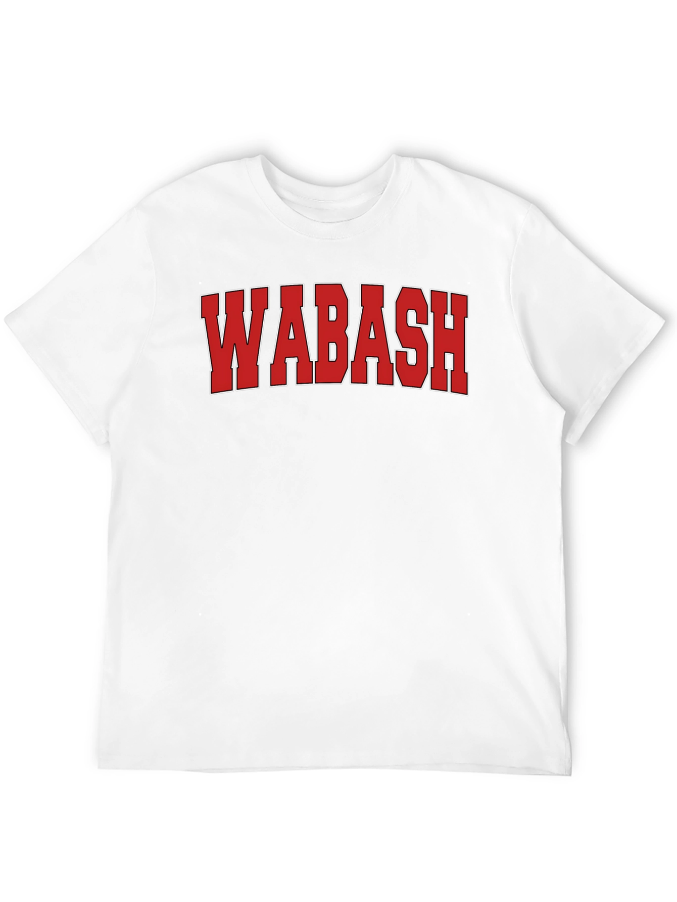 Wabash T-Shirt Black College Apparel