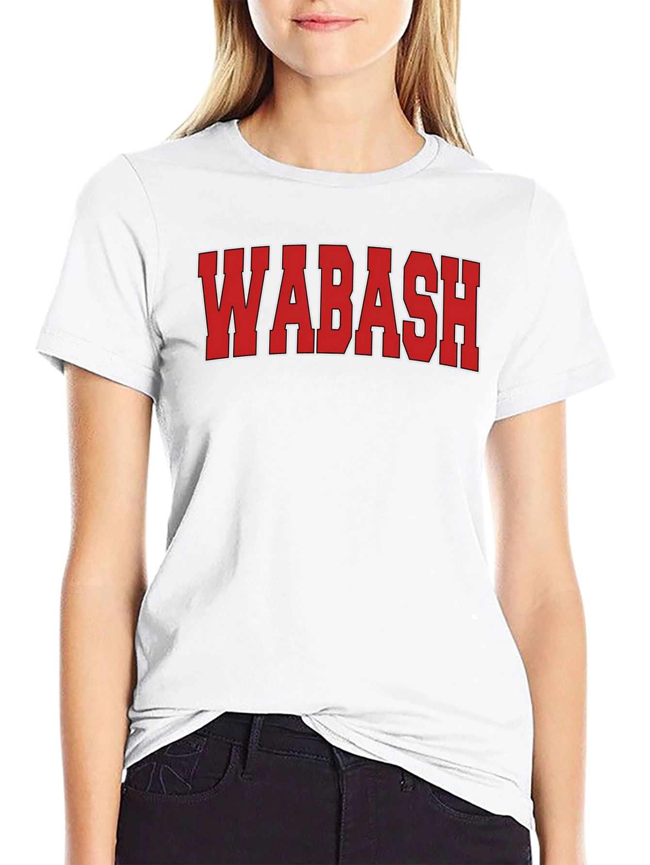 Wabash T-Shirt Black College Apparel