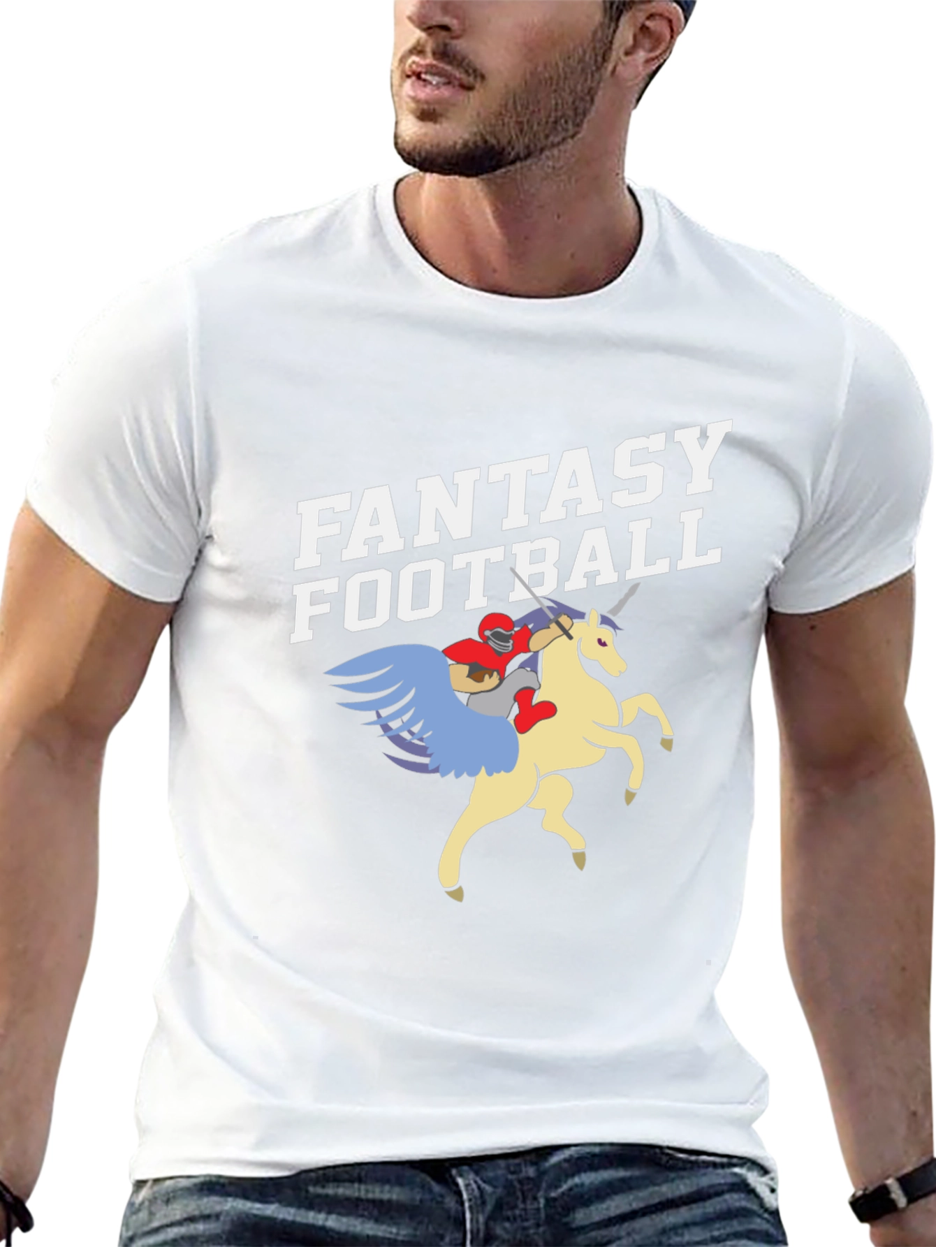 Fantasy Football Unicorn T-Shirt