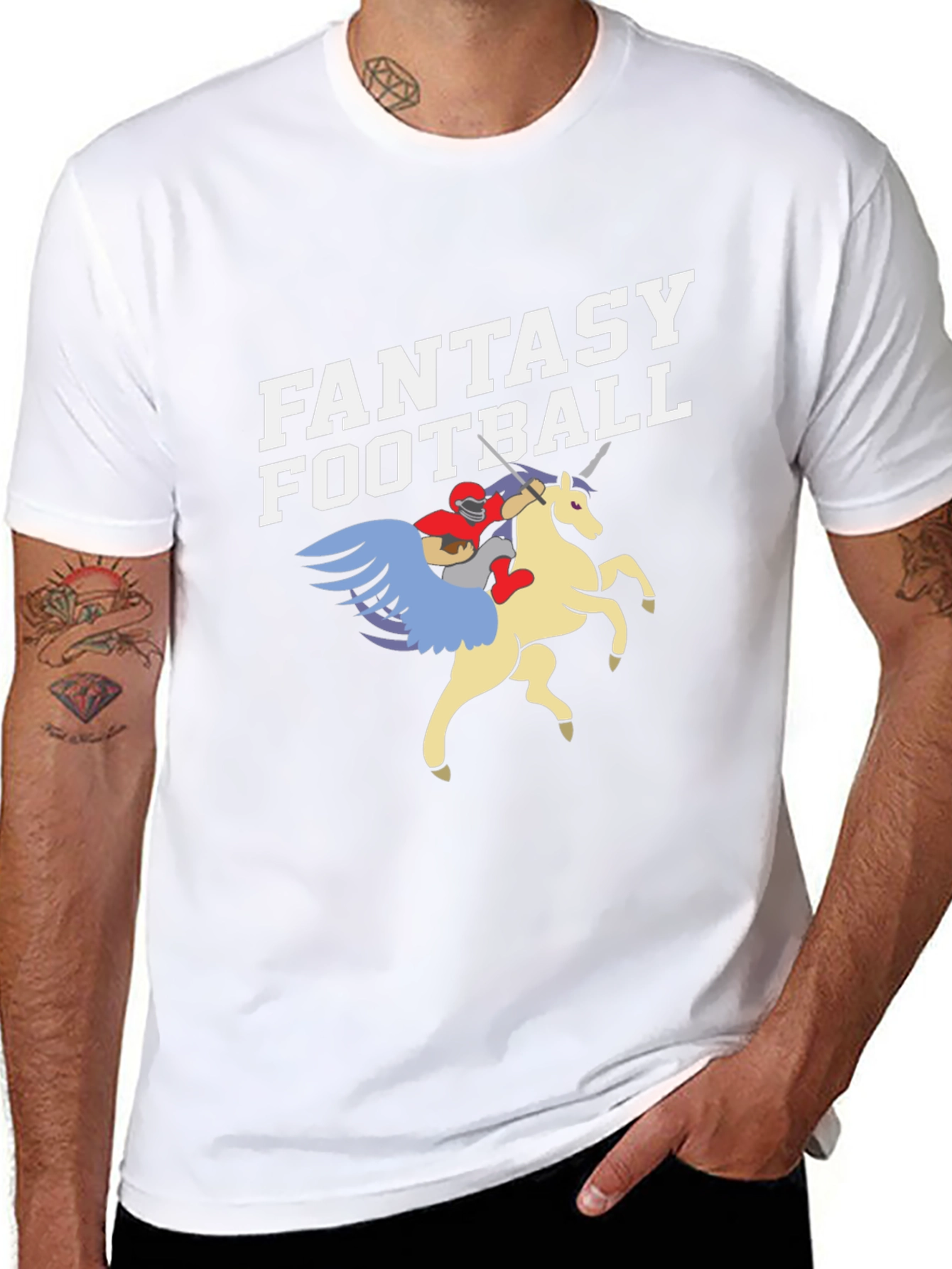Fantasy Football Unicorn T-Shirt
