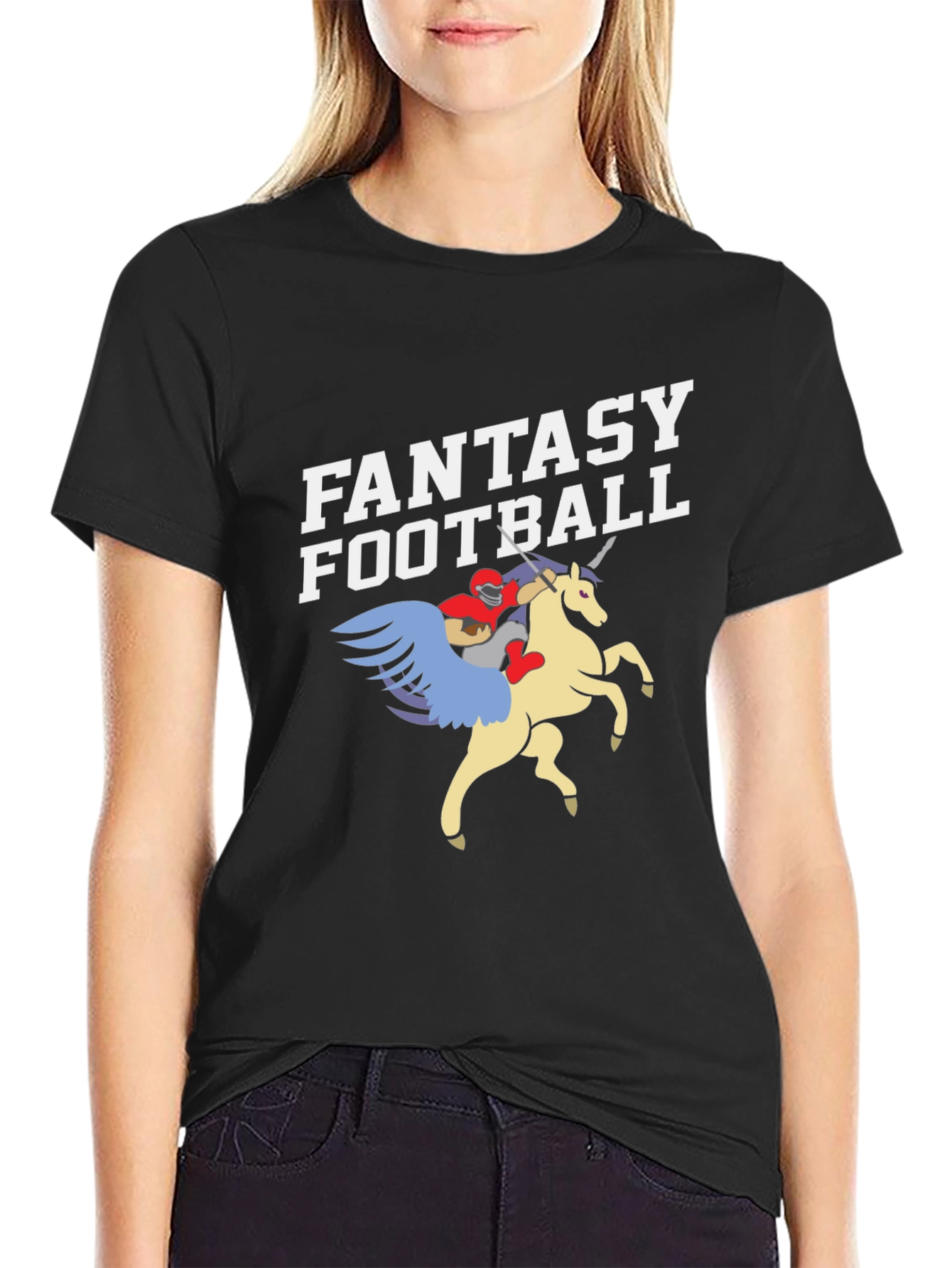 Fantasy Football Unicorn T-Shirt