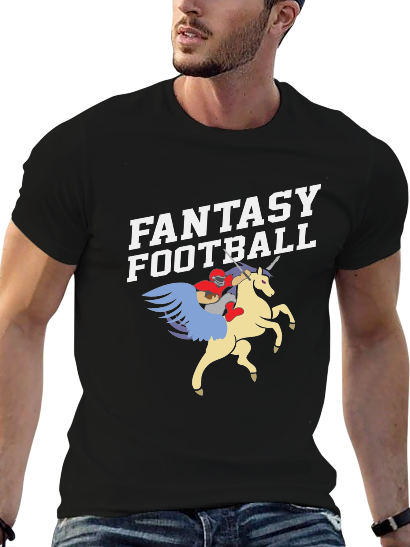 Fantasy Football Unicorn T-Shirt
