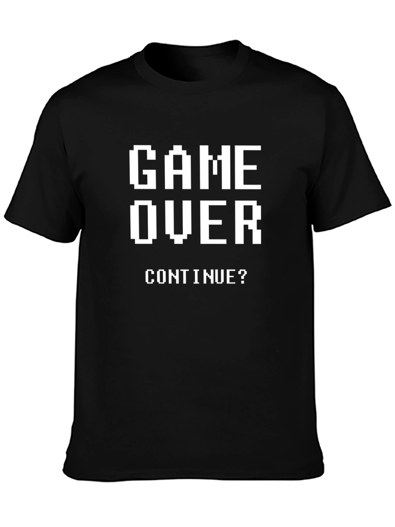 Game Over T-Shirt - Retro Gaming Pixel Design
