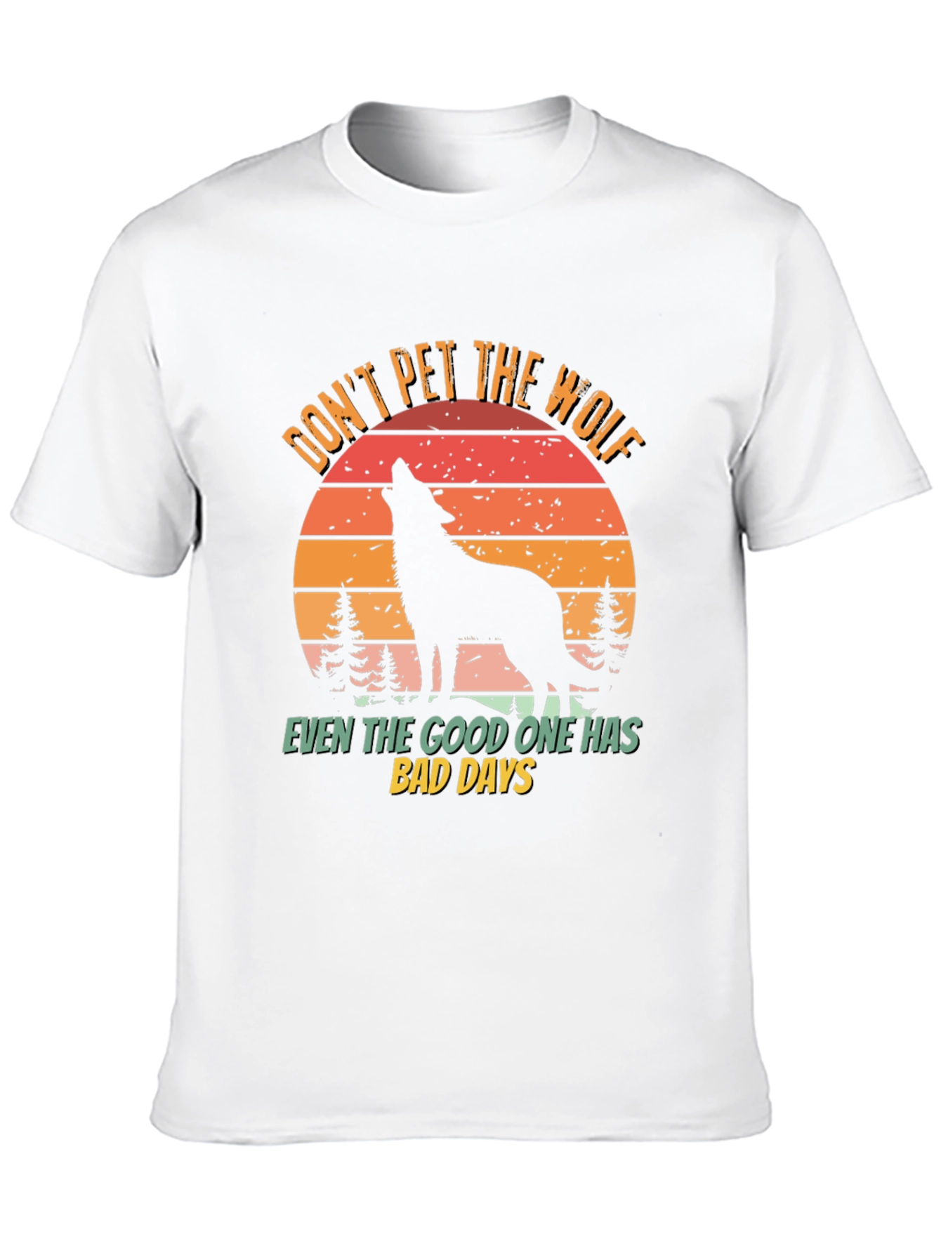 Dont Pet the Wolf Graphic T-Shirt