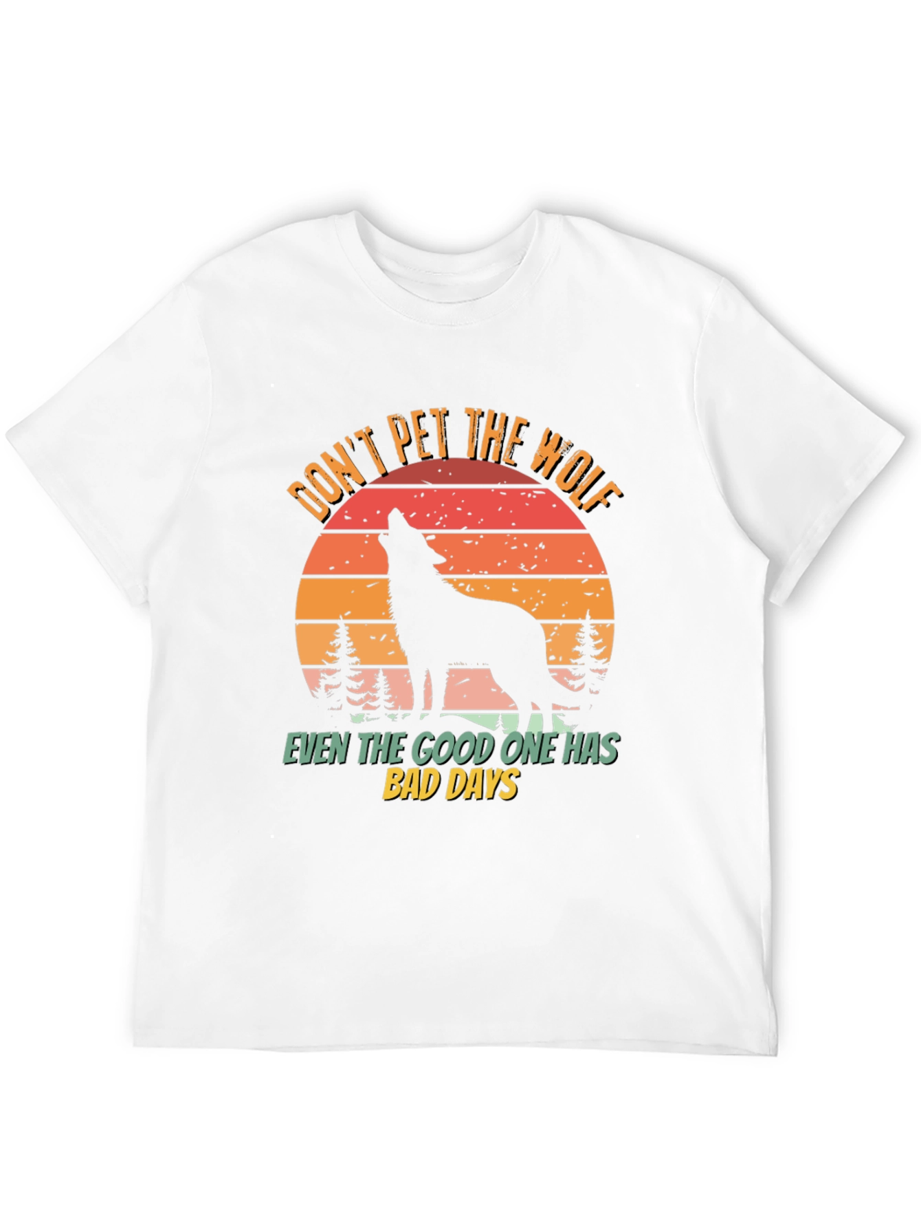 Dont Pet the Wolf Graphic T-Shirt