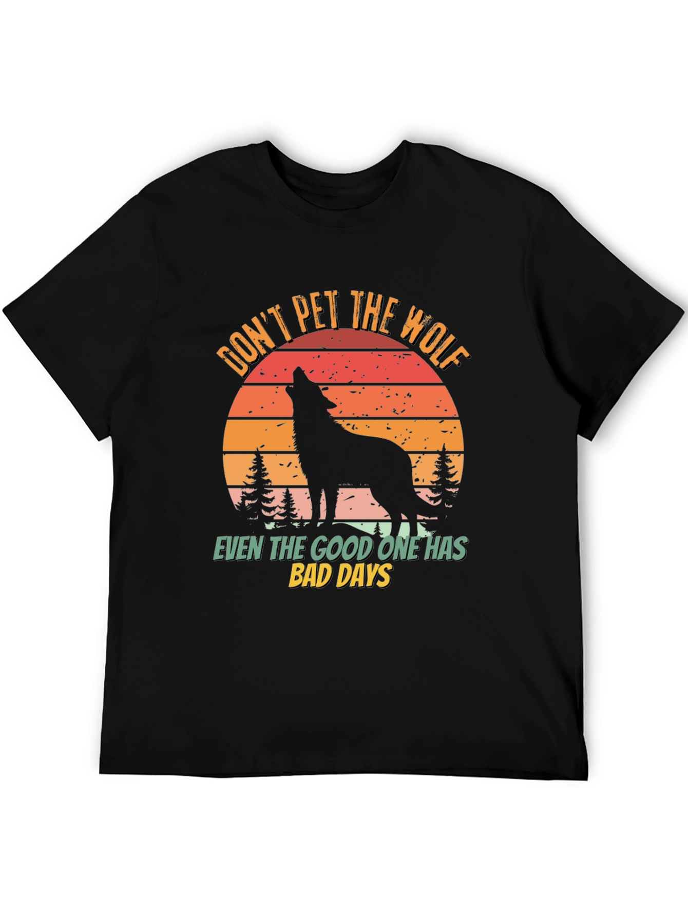 Dont Pet the Wolf Graphic T-Shirt