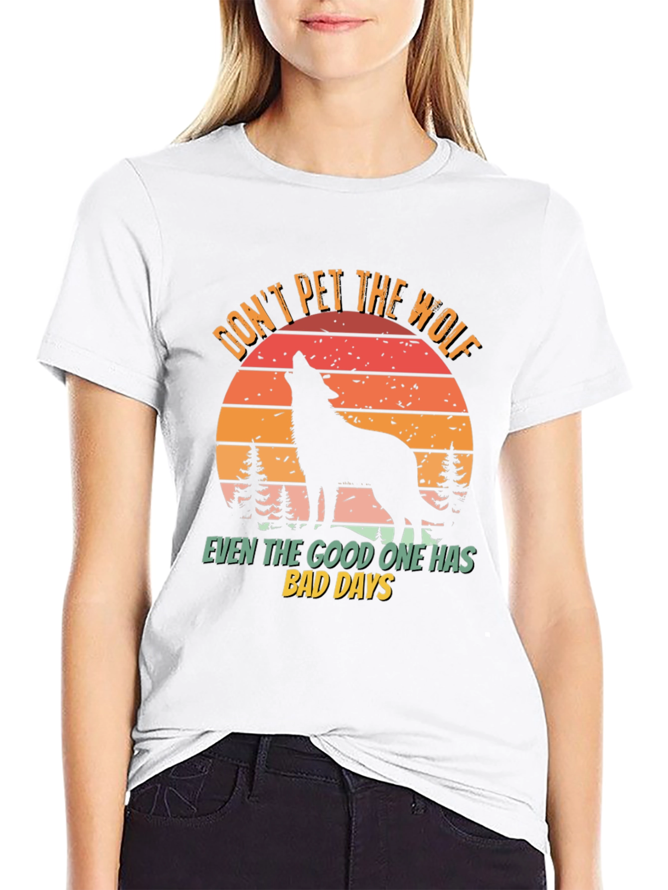 Dont Pet the Wolf Graphic T-Shirt