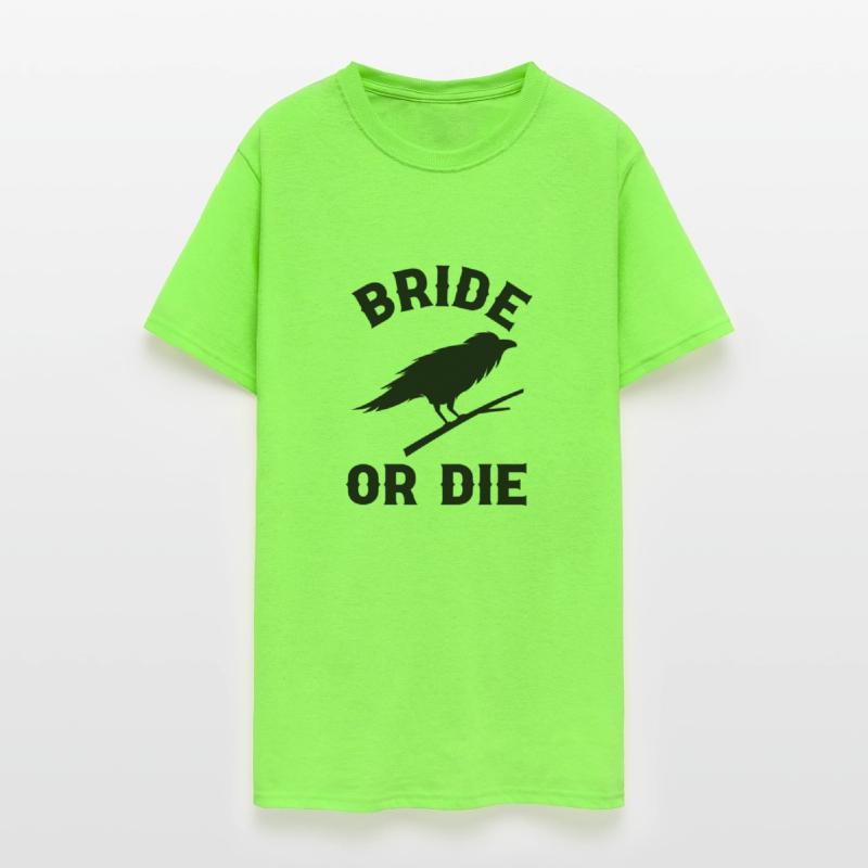 Bachelorette Party Bride or Die Raven Design