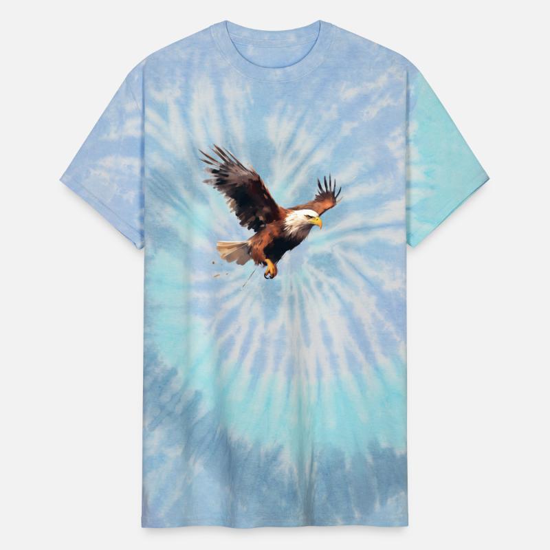 Bald eagle in flight Bird of prey american symbol