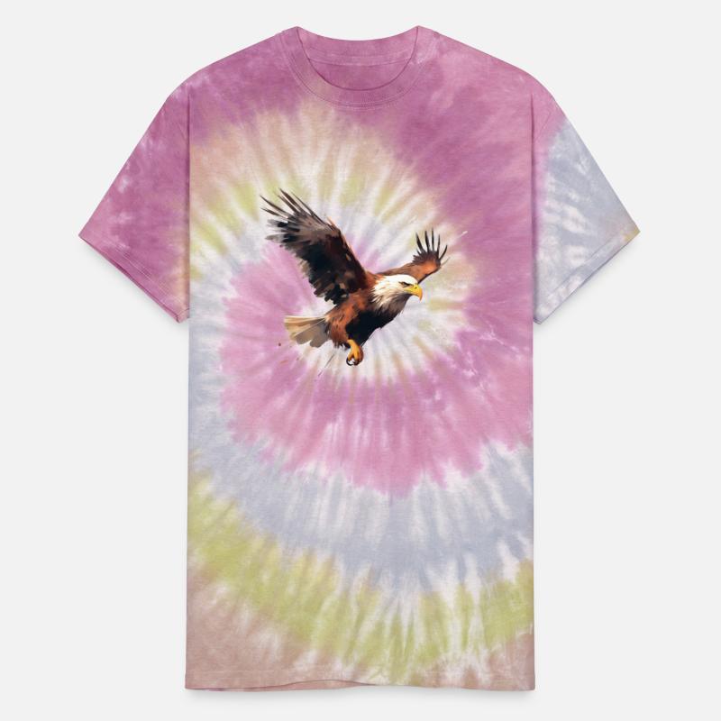 Bald eagle in flight Bird of prey american symbol