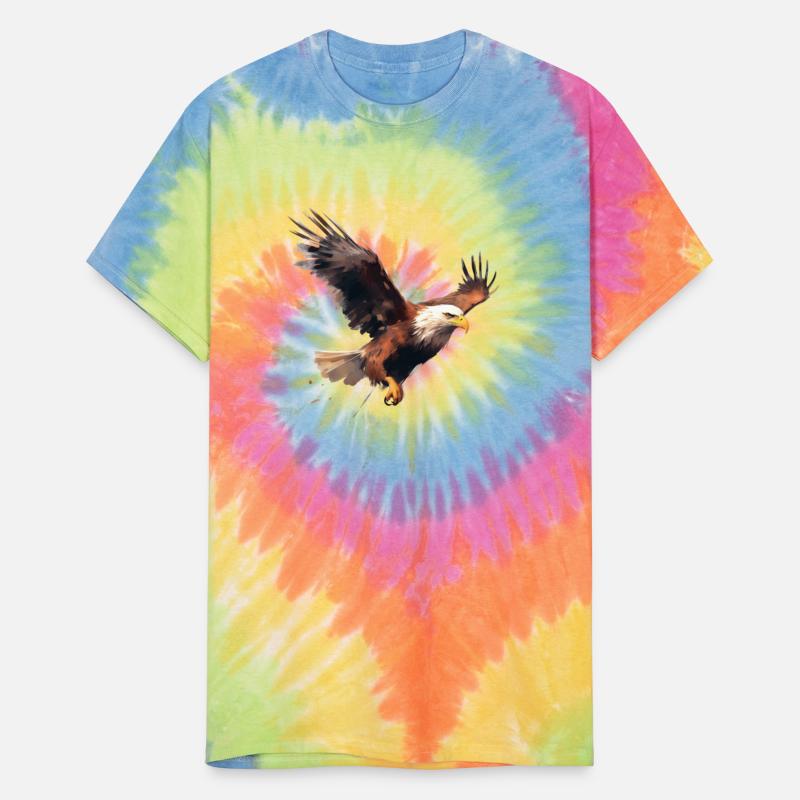 Bald eagle in flight Bird of prey american symbol