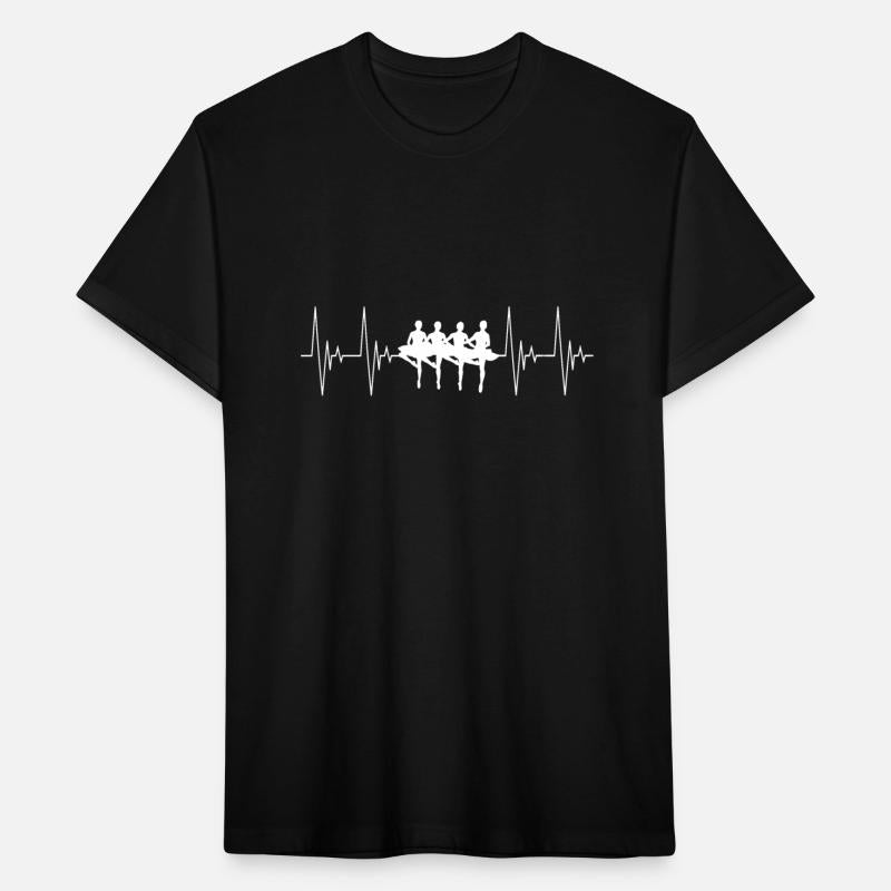 Ballet Dancing Heartbeat EKG Sport Silhouette