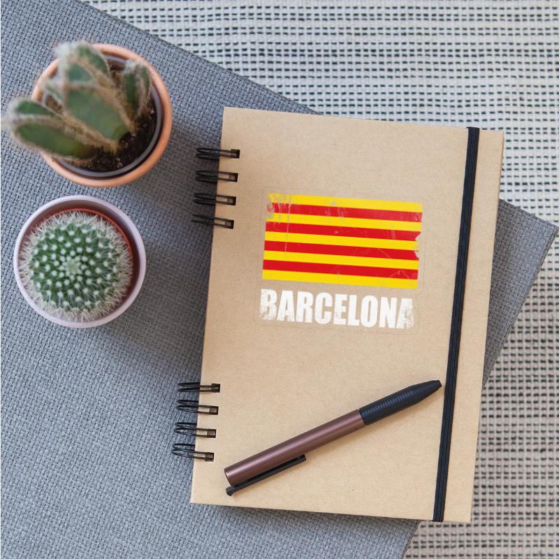 Bandera Barcelona Travel Tourist Catalonian Flag