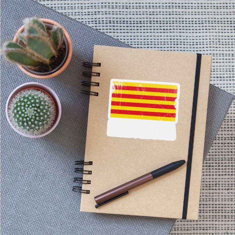 Bandera Barcelona Travel Tourist Catalonian Flag