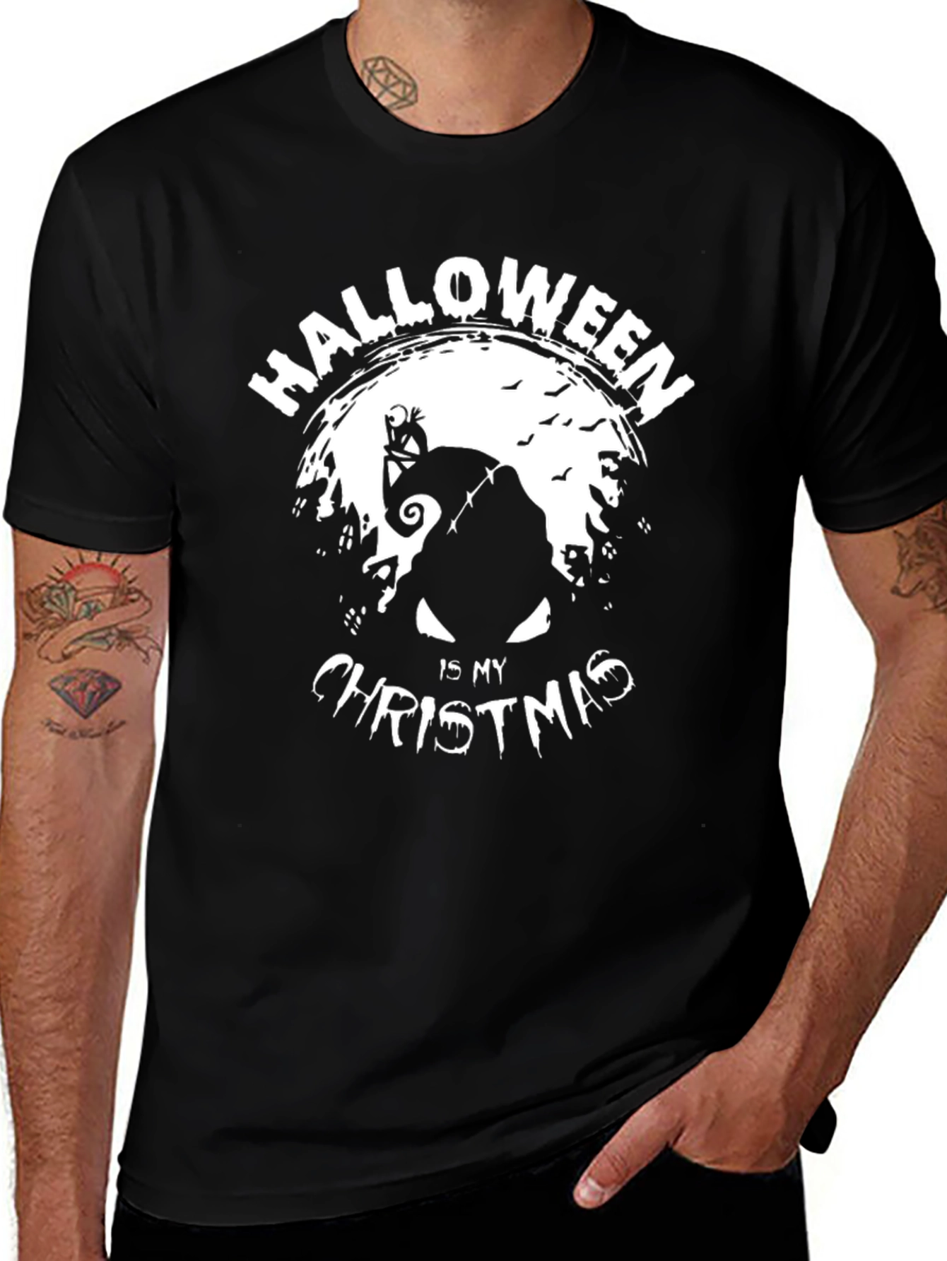 Halloween is My Christmas T-Shirt - Black