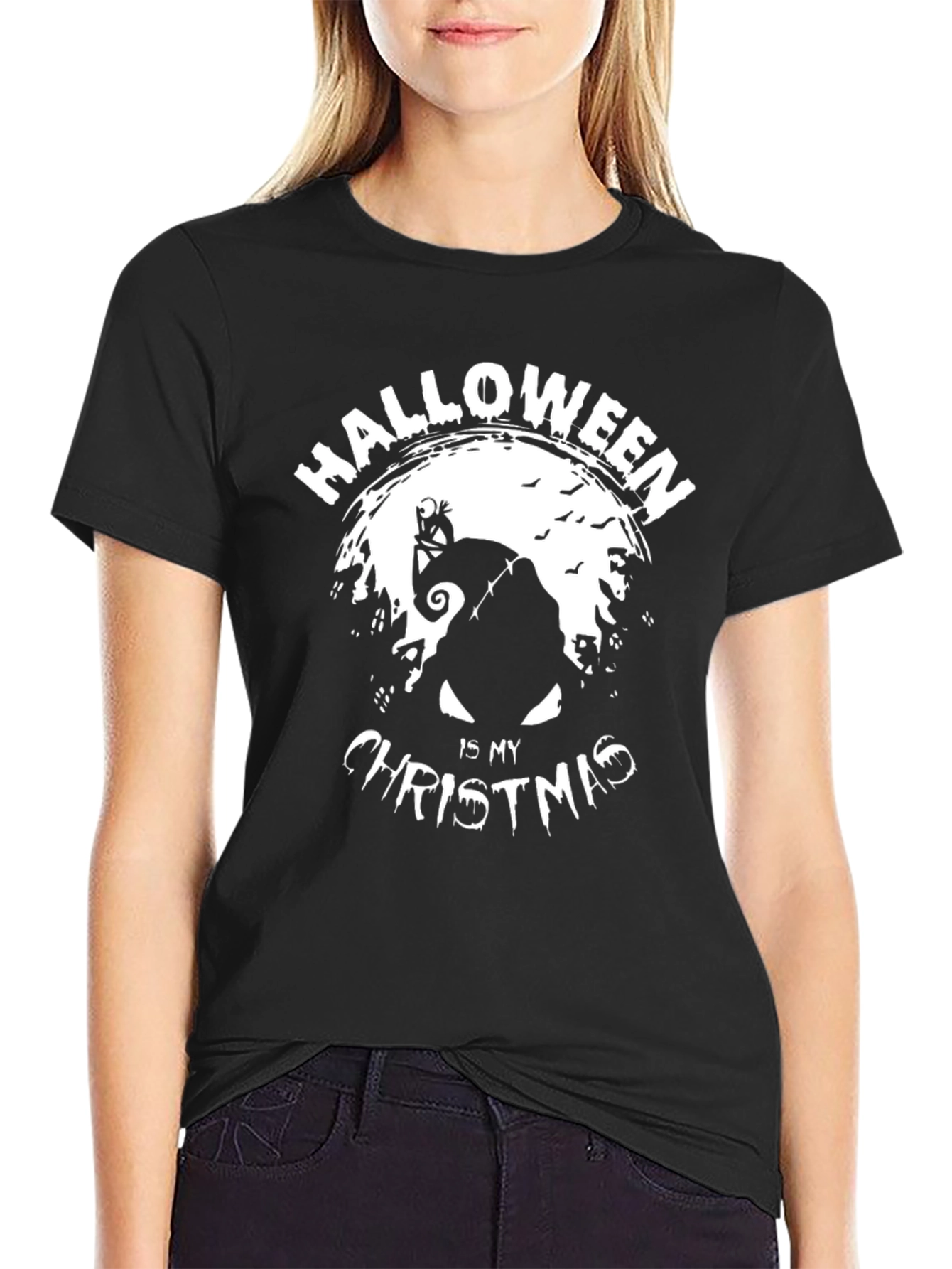 Halloween is My Christmas T-Shirt - Black